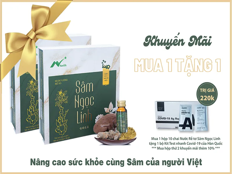 Test nhanh tại nhà - món quà của Sâm Ngọc Linh Navilife