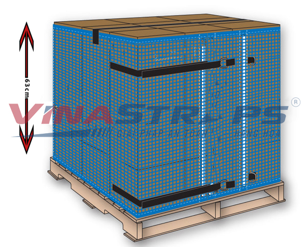 Lưới quấn pallet tái sử dụng V1263400V Lưới quấn pallet tái sử dụng V1263400V