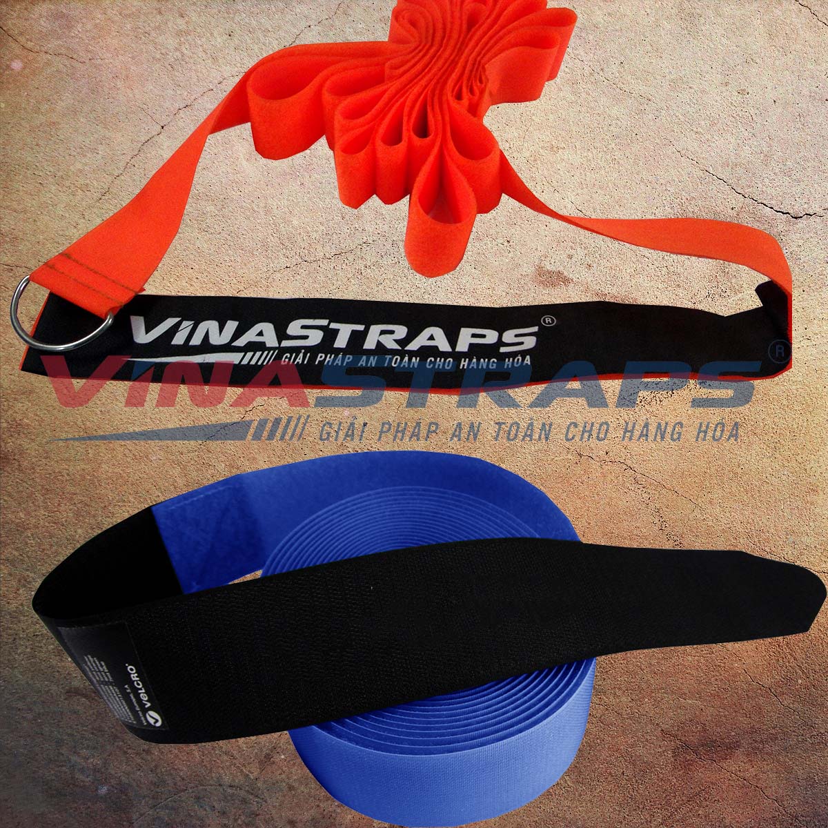 Dây velcro ràng pallet phương án thay thế màng co PE Dây velcro ràng pallet phương án thay thế màng co PE