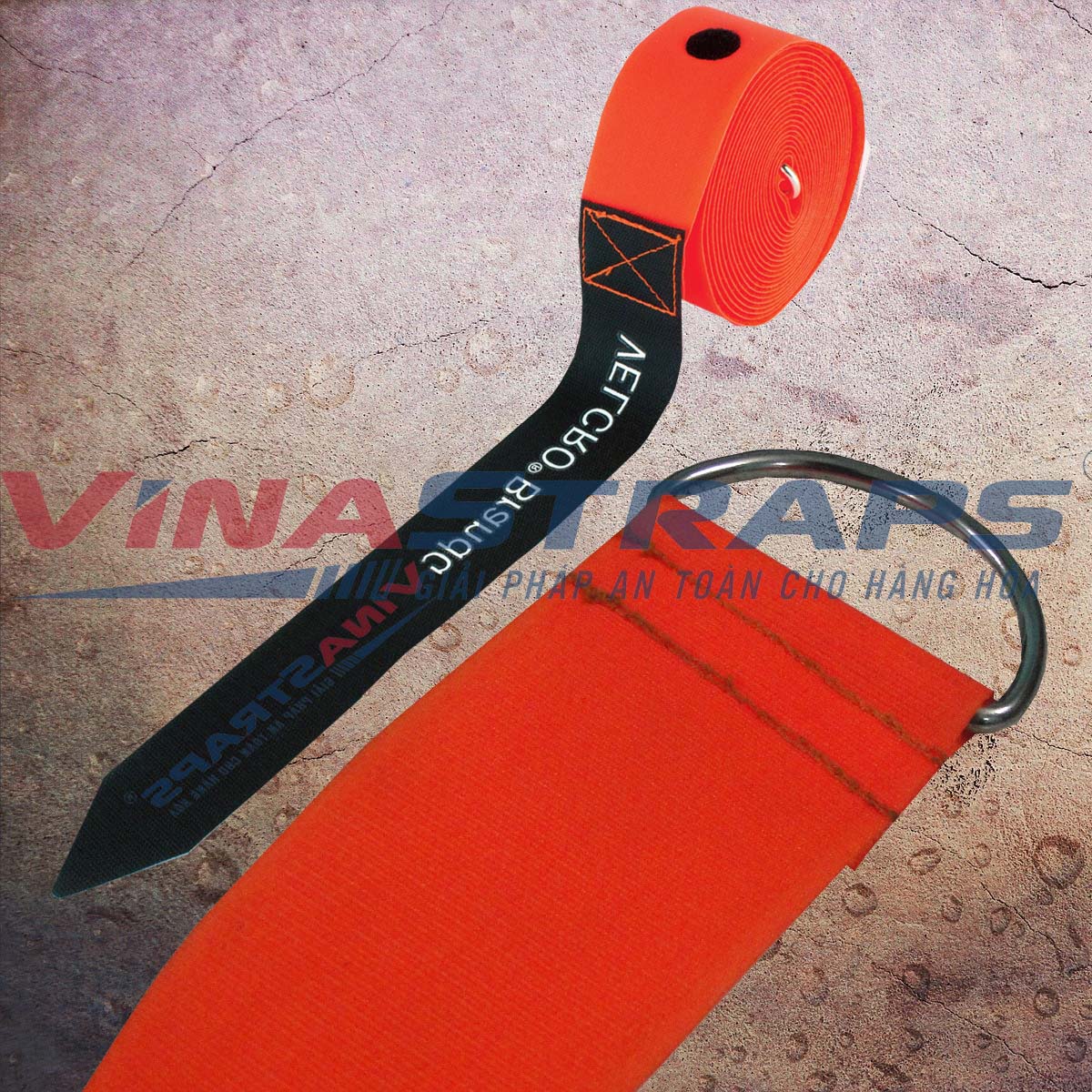 Dây velcro ràng pallet phương án thay thế màng co PE Dây velcro ràng pallet phương án thay thế màng co PE