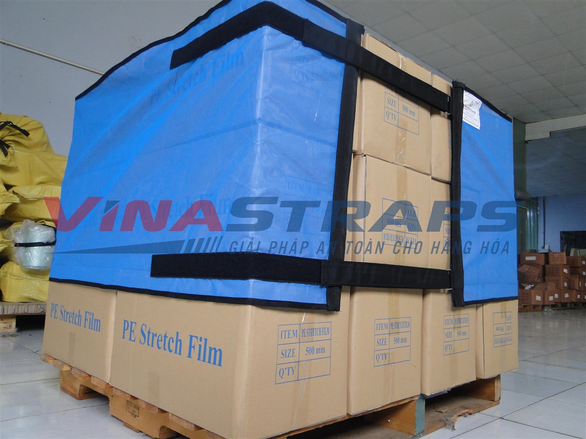 Chi tiết lưới quấn pallet tái sử dụng Chi tiết lưới quấn pallet tái sử dụng