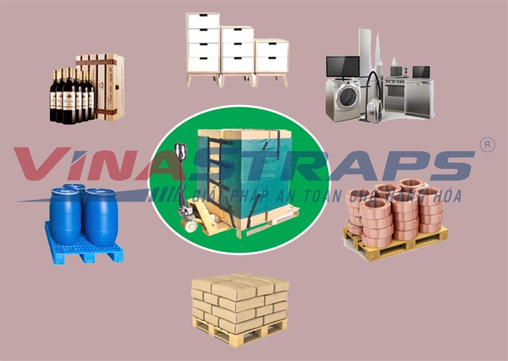 Công dụng của lưới quấn pallet Công dụng của lưới quấn pallet
