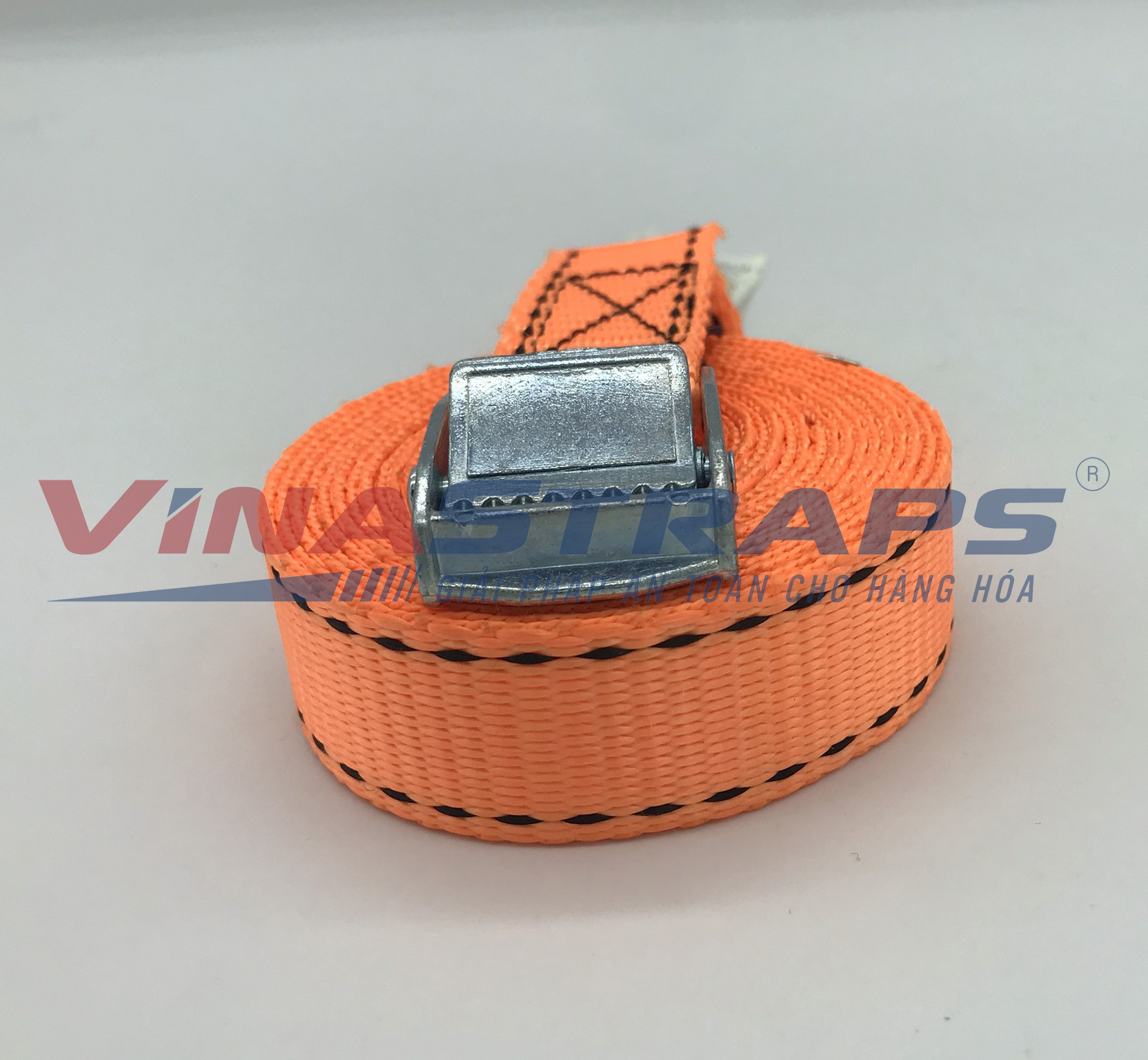 dây chằng hàng khóa cam bản 25mm màu cam dây chằng hàng khóa cam bản 25mm màu cam