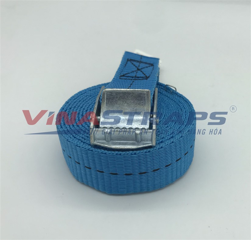 Dây chằng hàng khóa camm bảo 25mm màu xanhh dương Dây chằng hàng khóa camm bảo 25mm màu xanhh dương
