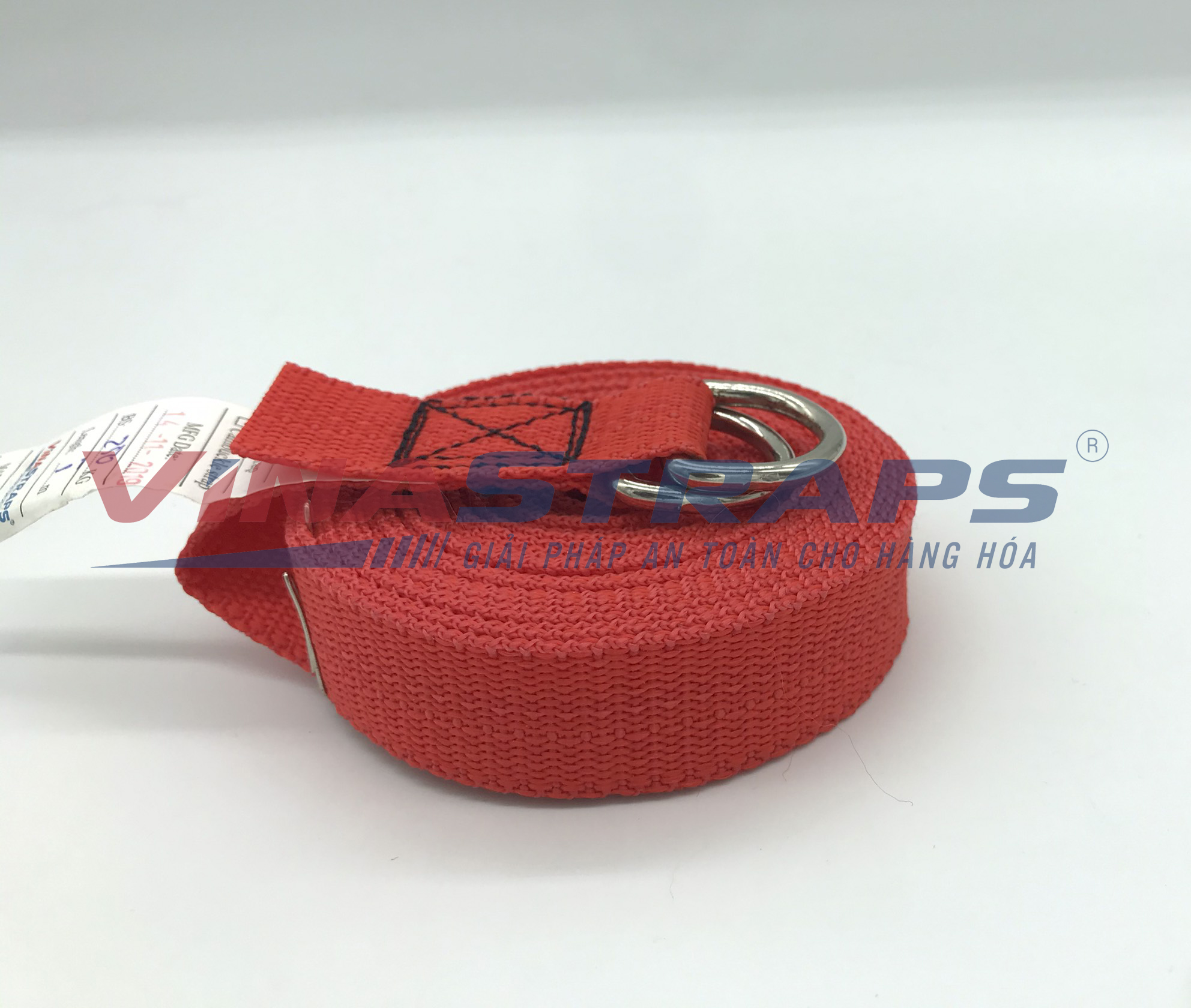 Dây dring ràng pallet bản 25mm màu đỏ Dây dring ràng pallet bản 25mm màu đỏ