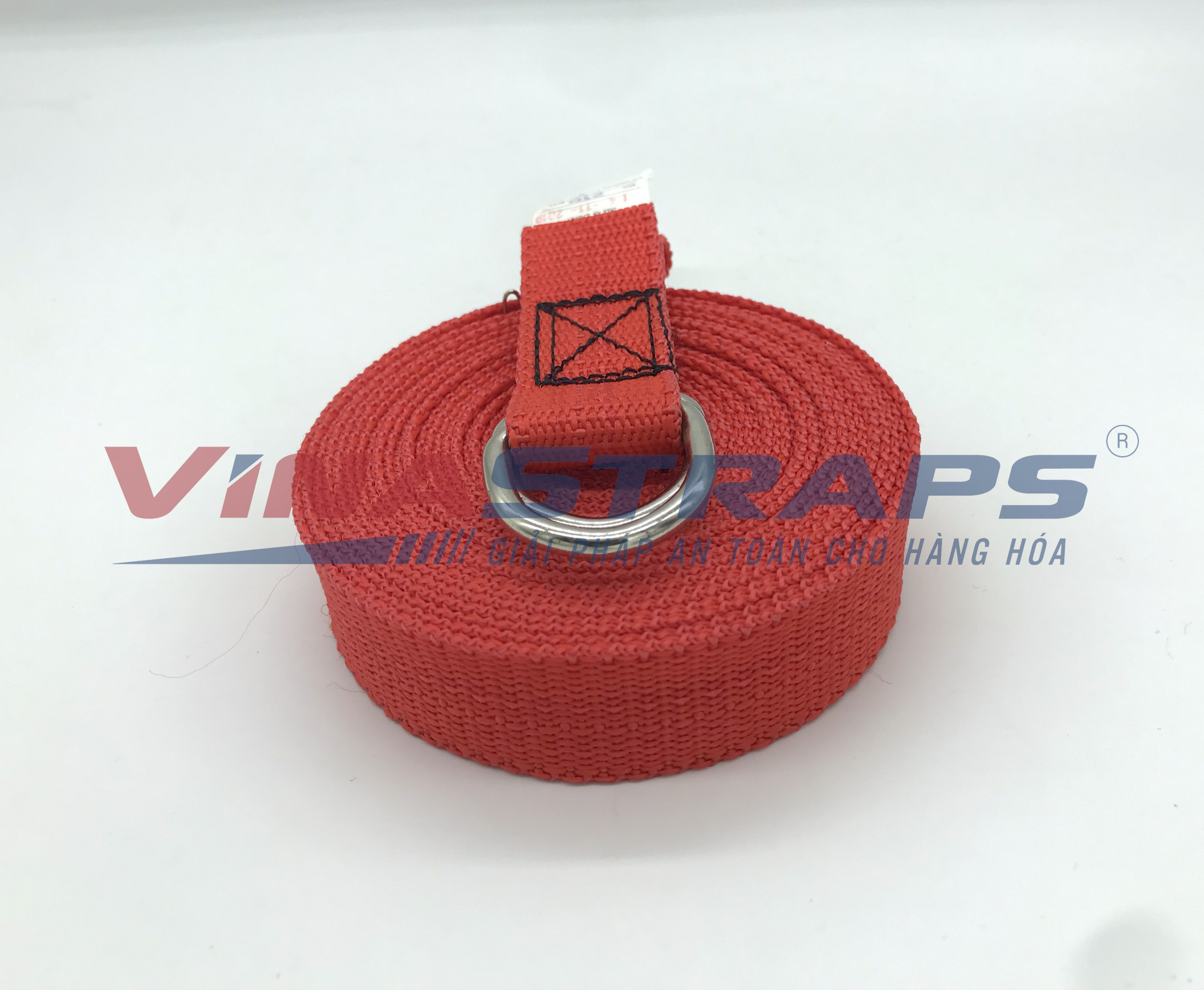 Dây dring ràng pallet bản 25mm màu đỏ Dây dring ràng pallet bản 25mm màu đỏ