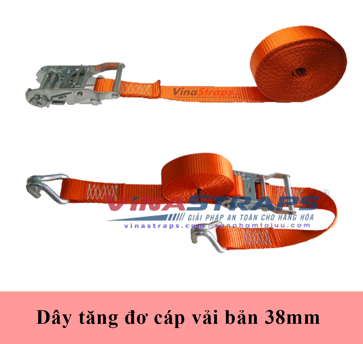 Dây tăng đơ cáp vải bản38mm Dây tăng đơ cáp vải bản38mm
