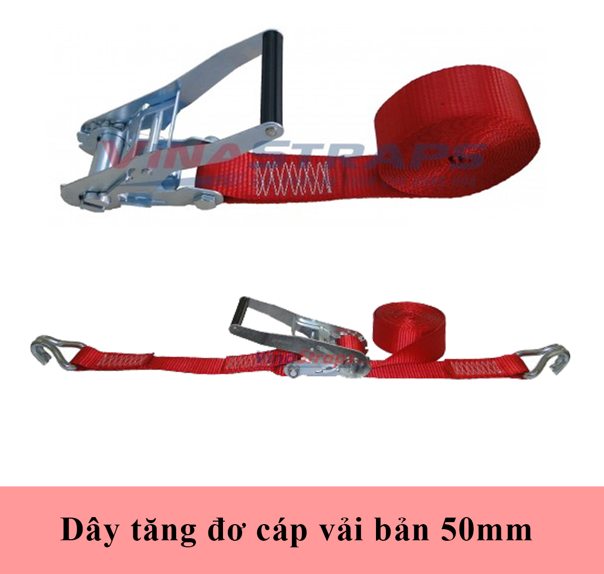 Dây tăng đơ cáp vải bản 50mm Dây tăng đơ cáp vải bản 50mm