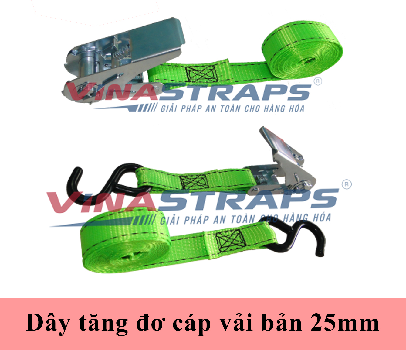 Dây tăng đơ cáp vải bản 25mm Dây tăng đơ cáp vải bản 25mm