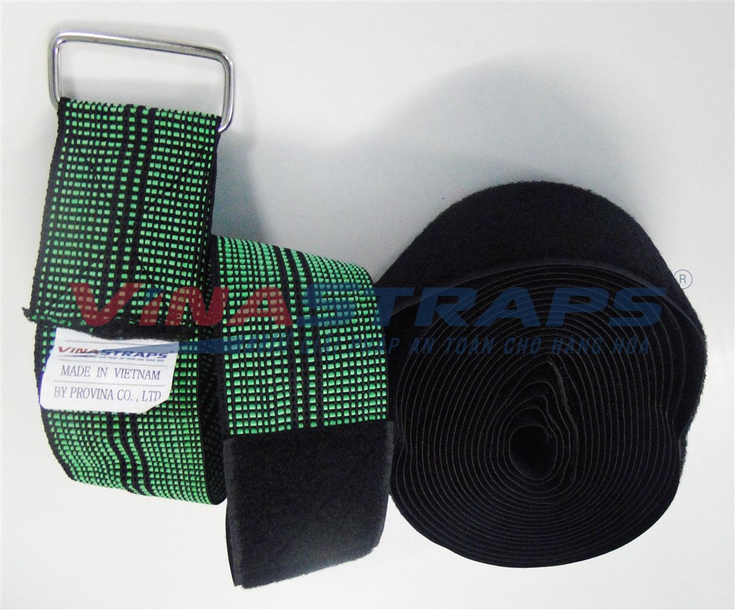 Dây velcro nối dây thun ràng pallet khóa dring Dây velcro nối dây thun ràng pallet khóa dring