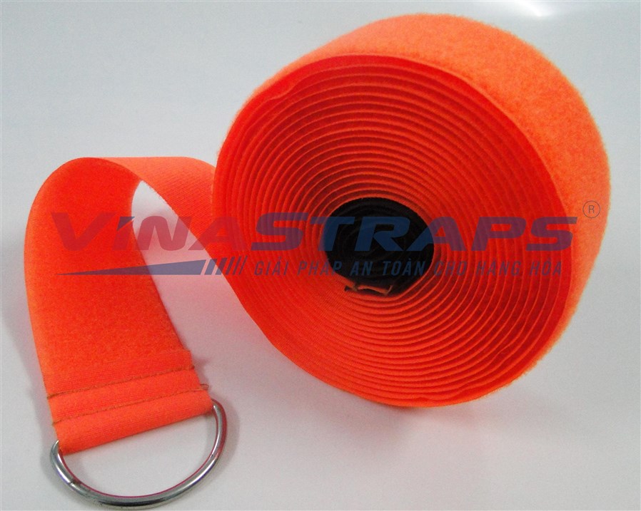 Dây velcro ràng pallet màu cam Dây velcro ràng pallet màu cam