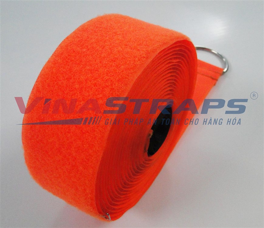 Dây velcro ràng pallet màu cam Dây velcro ràng pallet màu cam