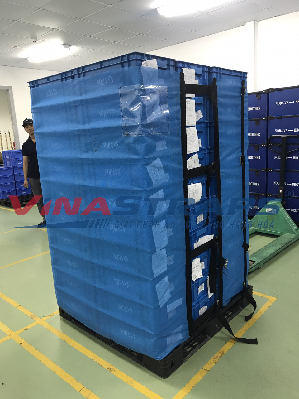 Lưới quấn pallet tái sử dụng chất lượng cao Lưới quấn pallet tái sử dụng chất lượng cao