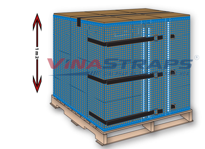 Lưới quấn pallet tái sử dụng v13120400v Lưới quấn pallet tái sử dụng v13120400v