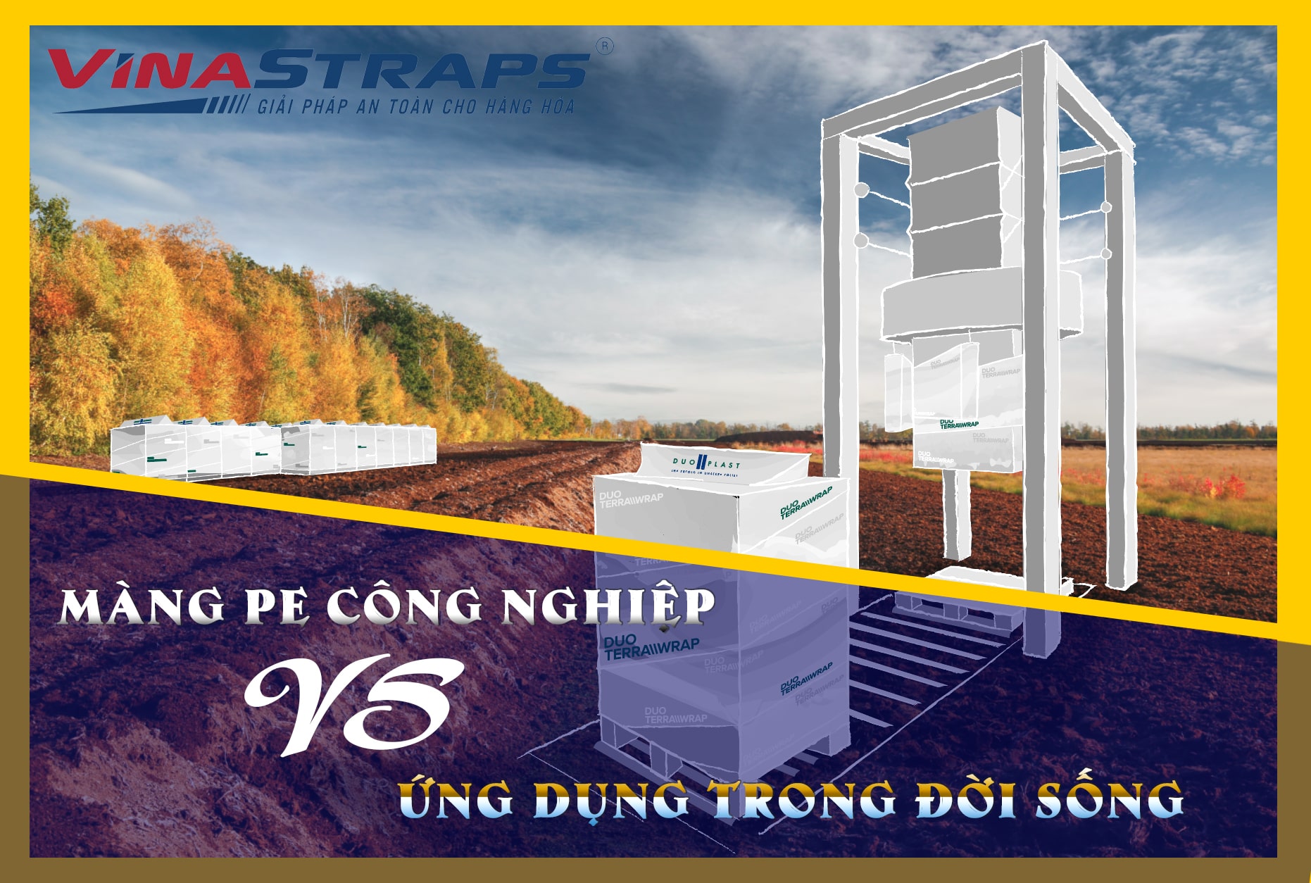 Màng PE công nghiệp Màng PE công nghiệp