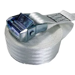 Dây chằng hàng khóa cam bản 38mmx1500kgs trắng không móc.
