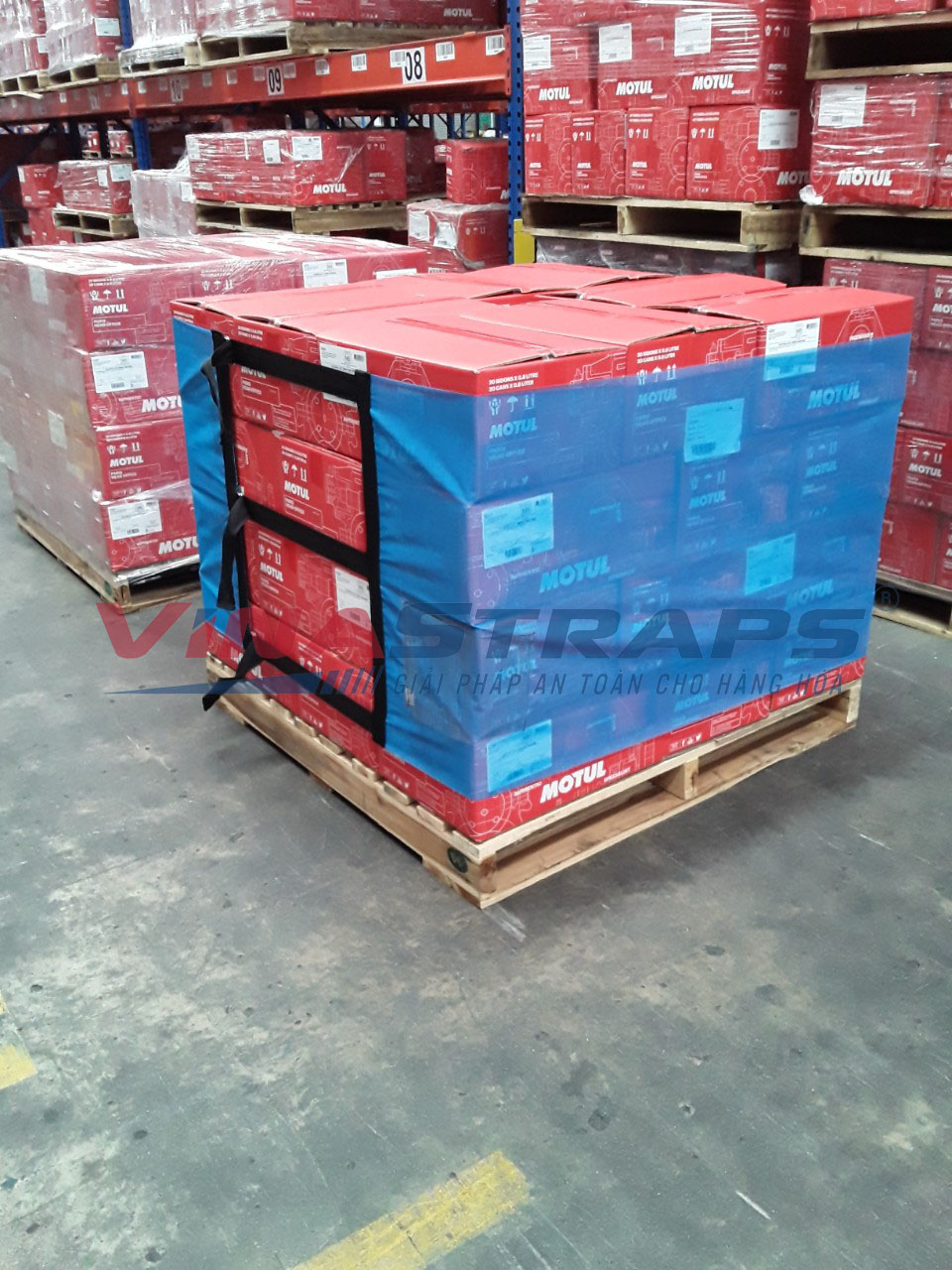 Ý tưởng dùng lưới pallet tái sử dụng thay thế màng PE Ý tưởng dùng lưới pallet tái sử dụng thay thế màng PE