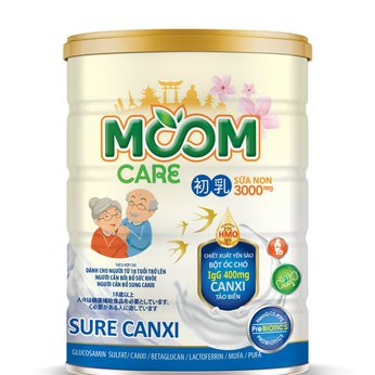 SỮA BỘT MOOM CARE SURE CANXI