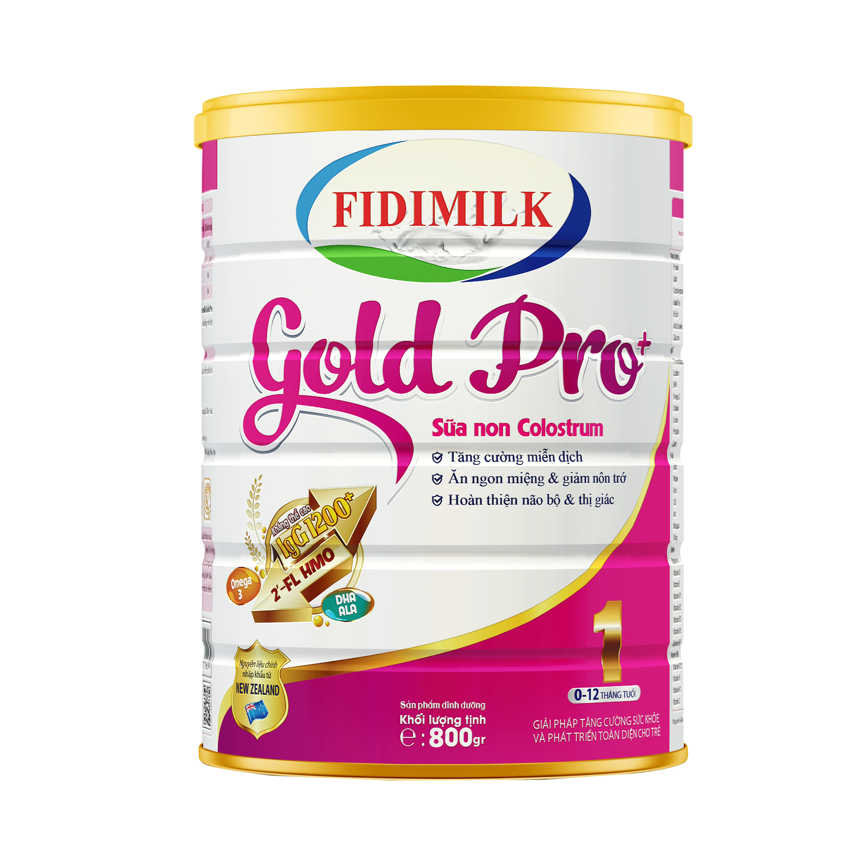 SỮA BỘT FIDIMILK GOLD PRO +1