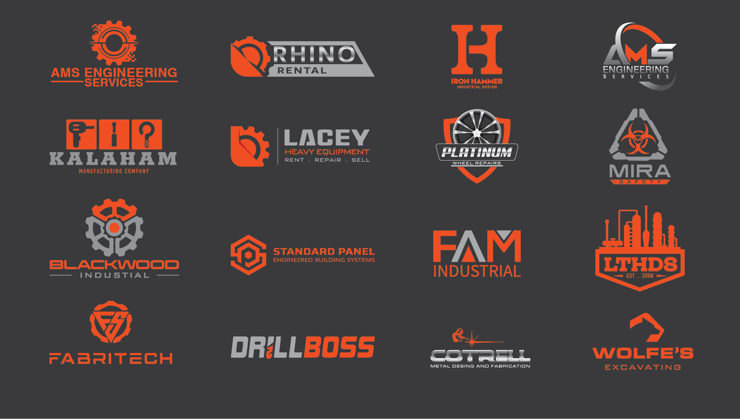 Thiết kế logo kỹ thuật công nghiệp