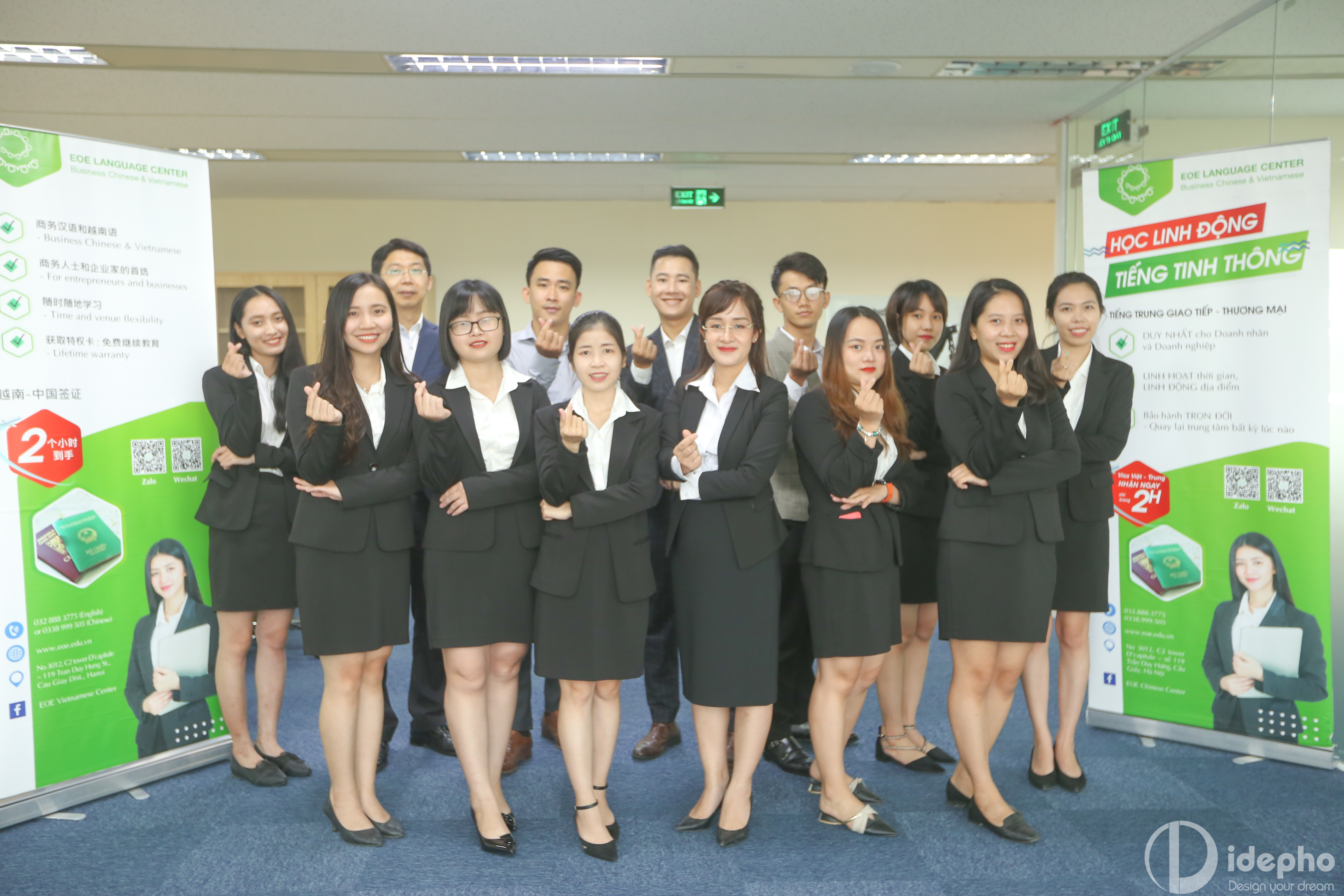 chụp hình công ty