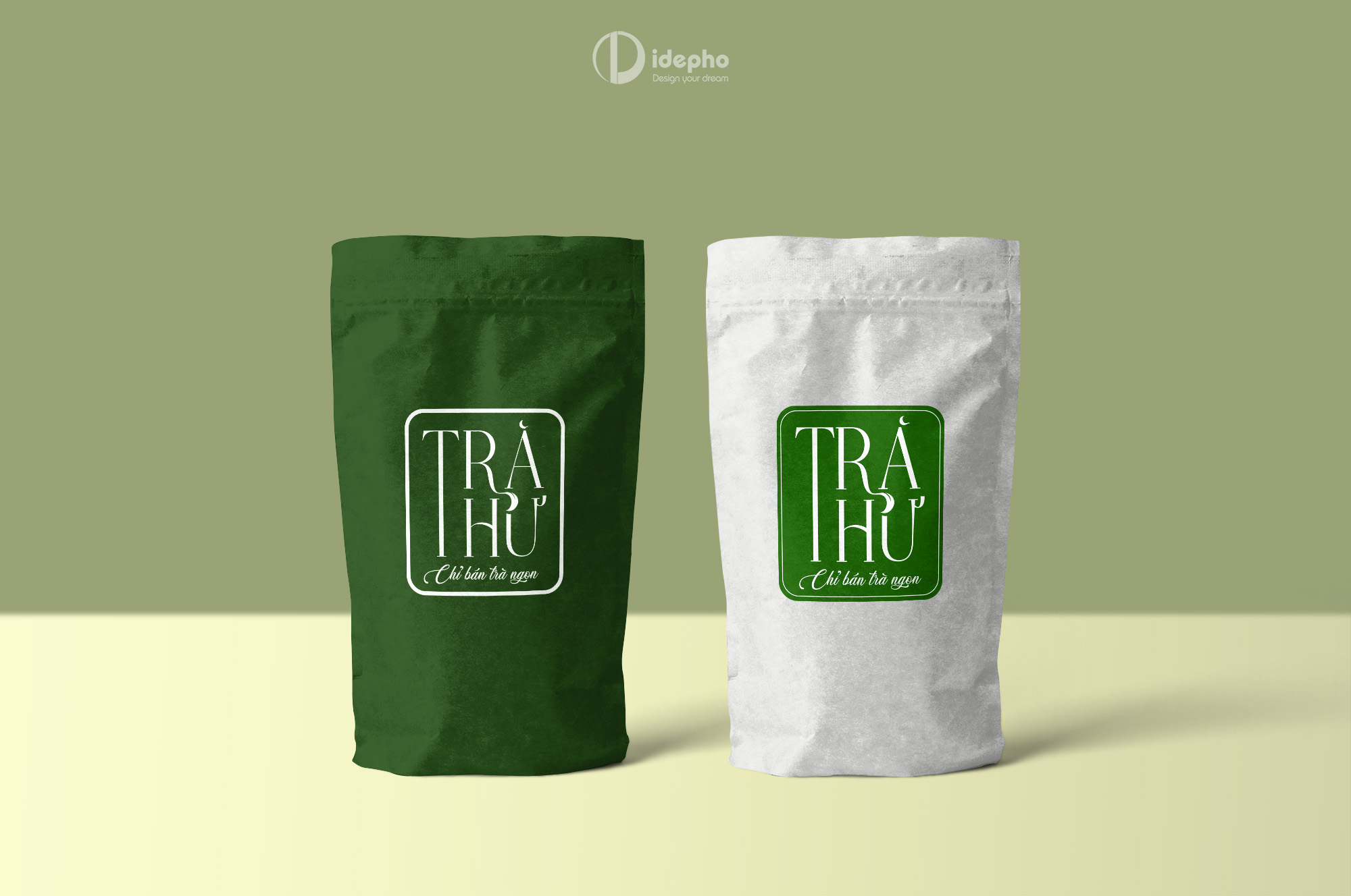 logo trà thư idepho