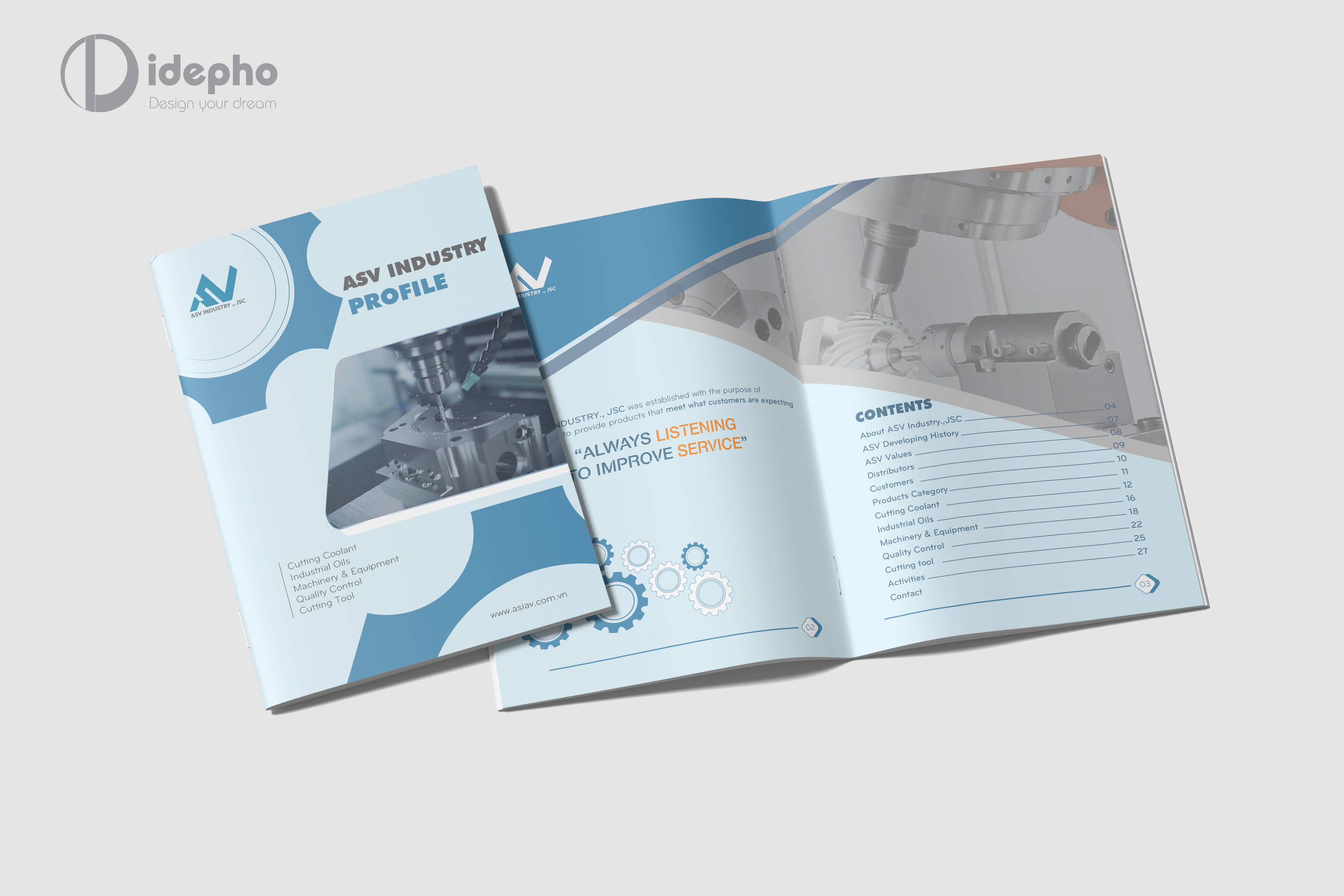 thiết kế hồ sơ năng lực ngành công nghiệp kỹ thuật