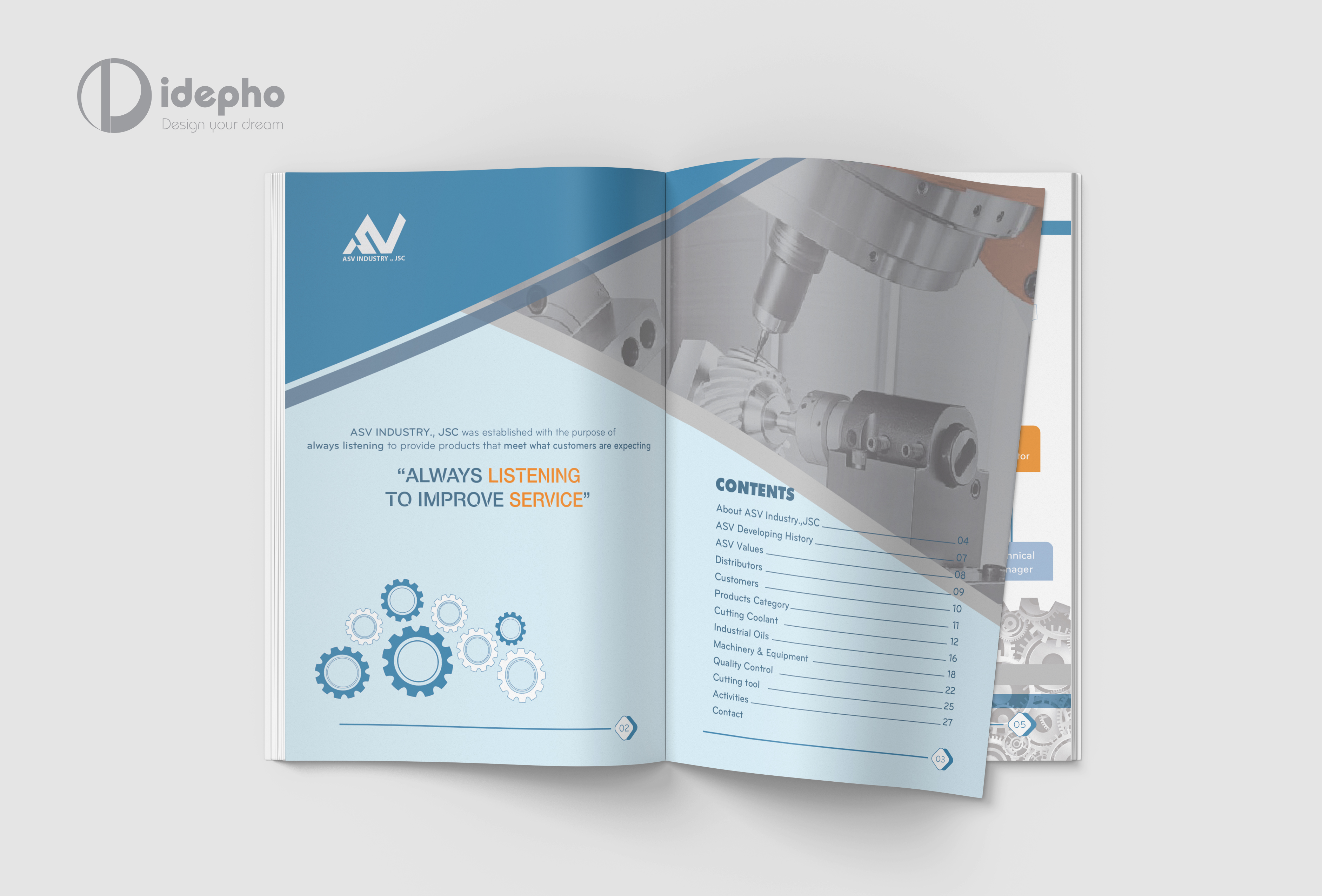 thiết kế hồ sơ năng lực ngành công nghiệp kỹ thuật