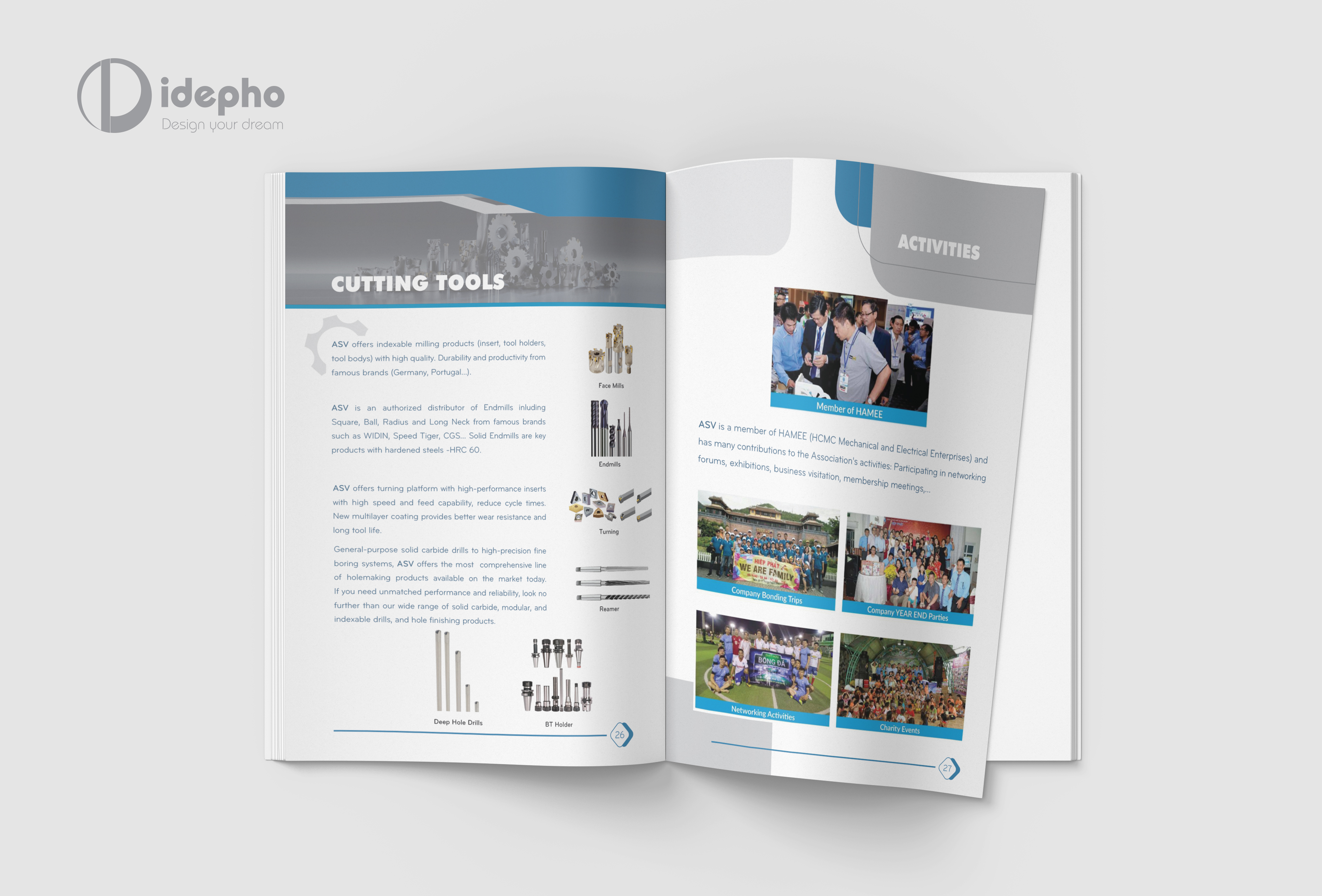 thiết kế hồ sơ năng lực ngành công nghiệp kỹ thuật