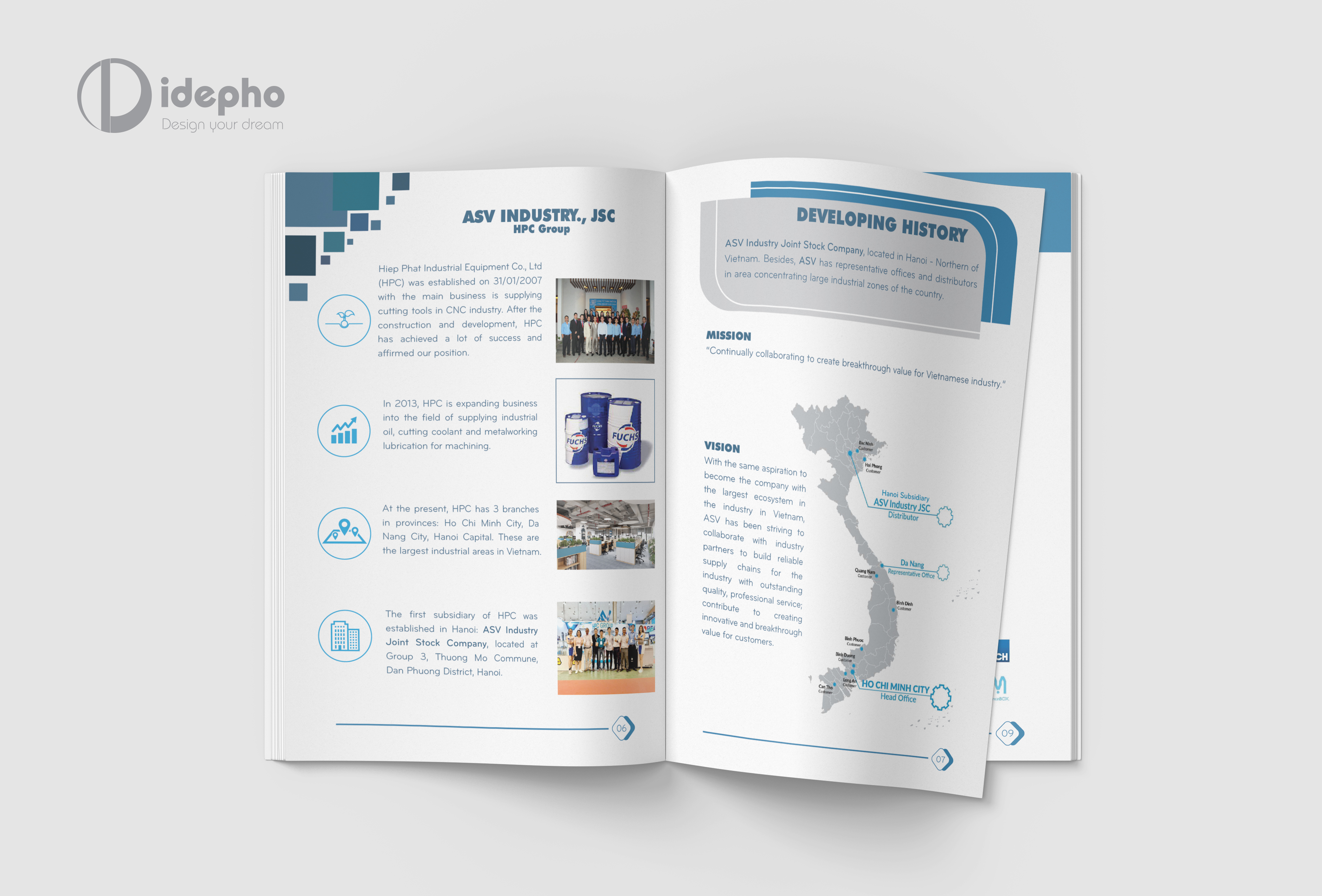 thiết kế hồ sơ năng lực ngành công nghiệp kỹ thuật