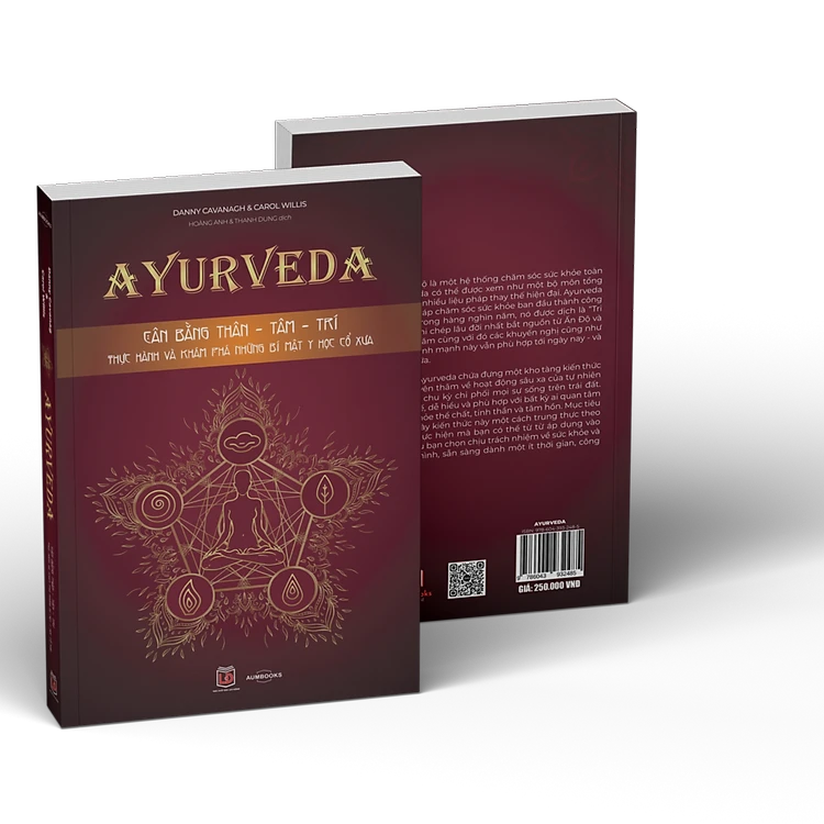 sách Ayurveda cân bằng thân tâm trí
