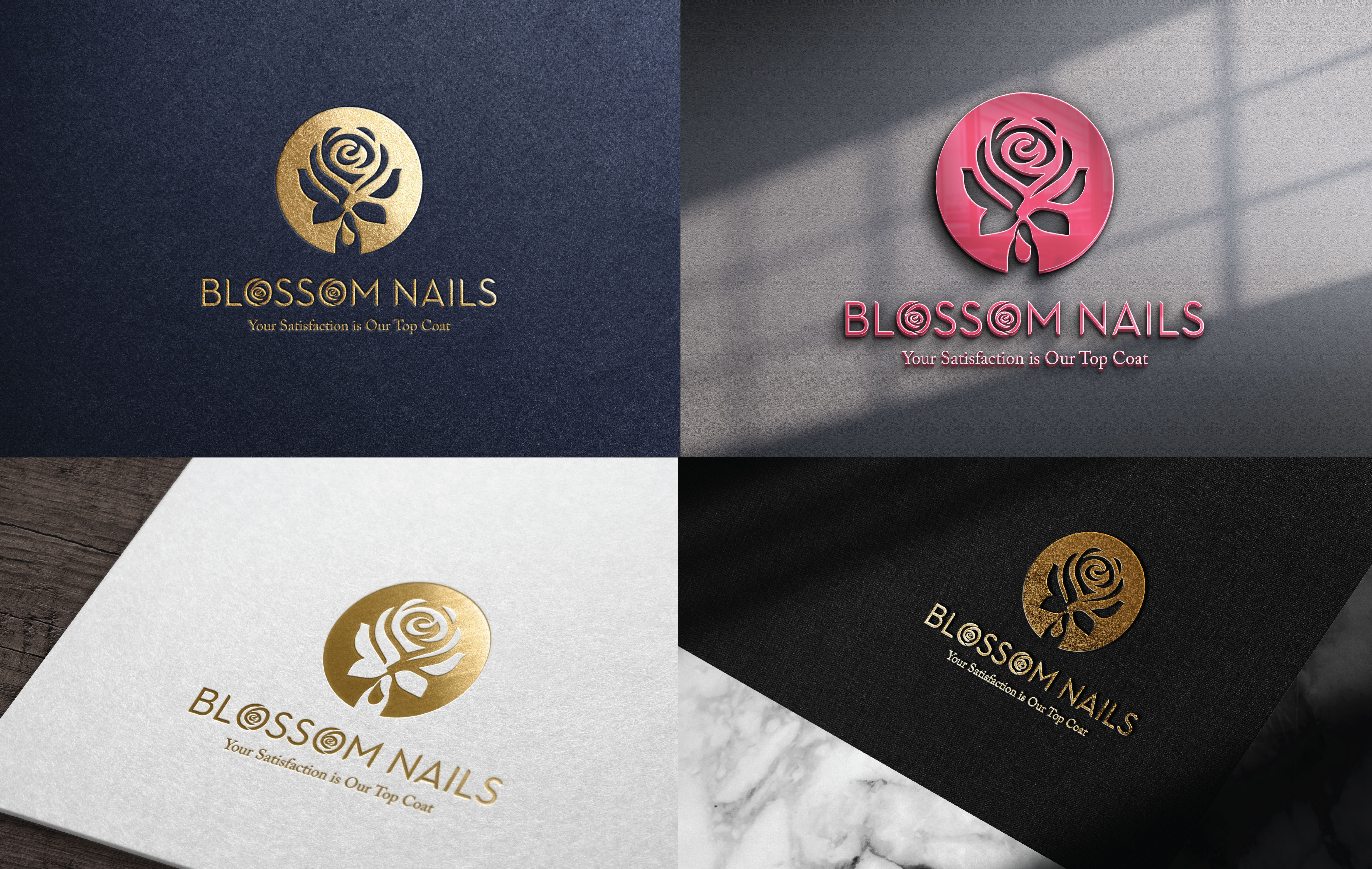 logo nails and spa