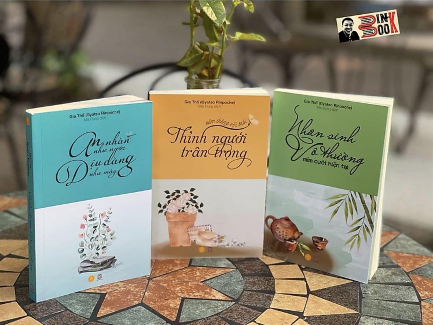 bìa sách An nhàn như nước, nhân sinh vô thường