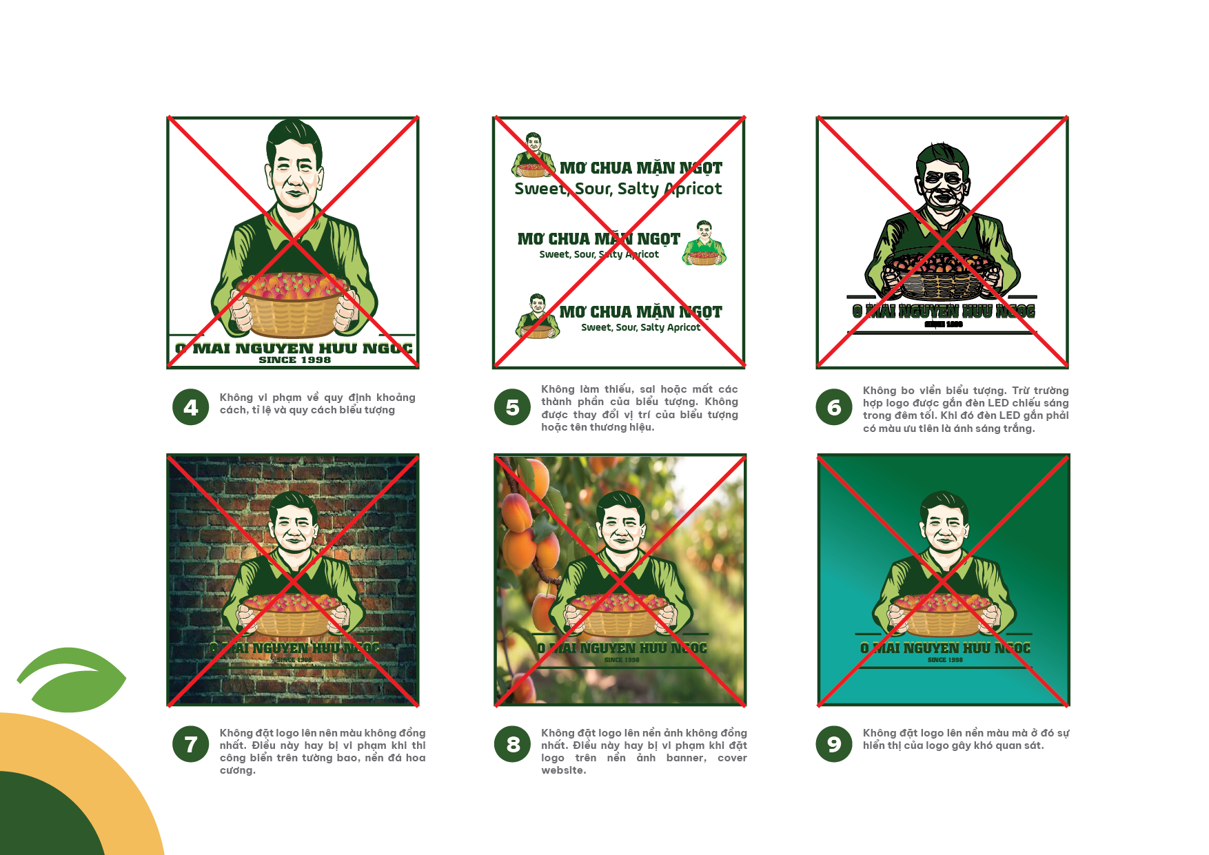 logo mascot ô mai nguyễn hữu ngọc idepho