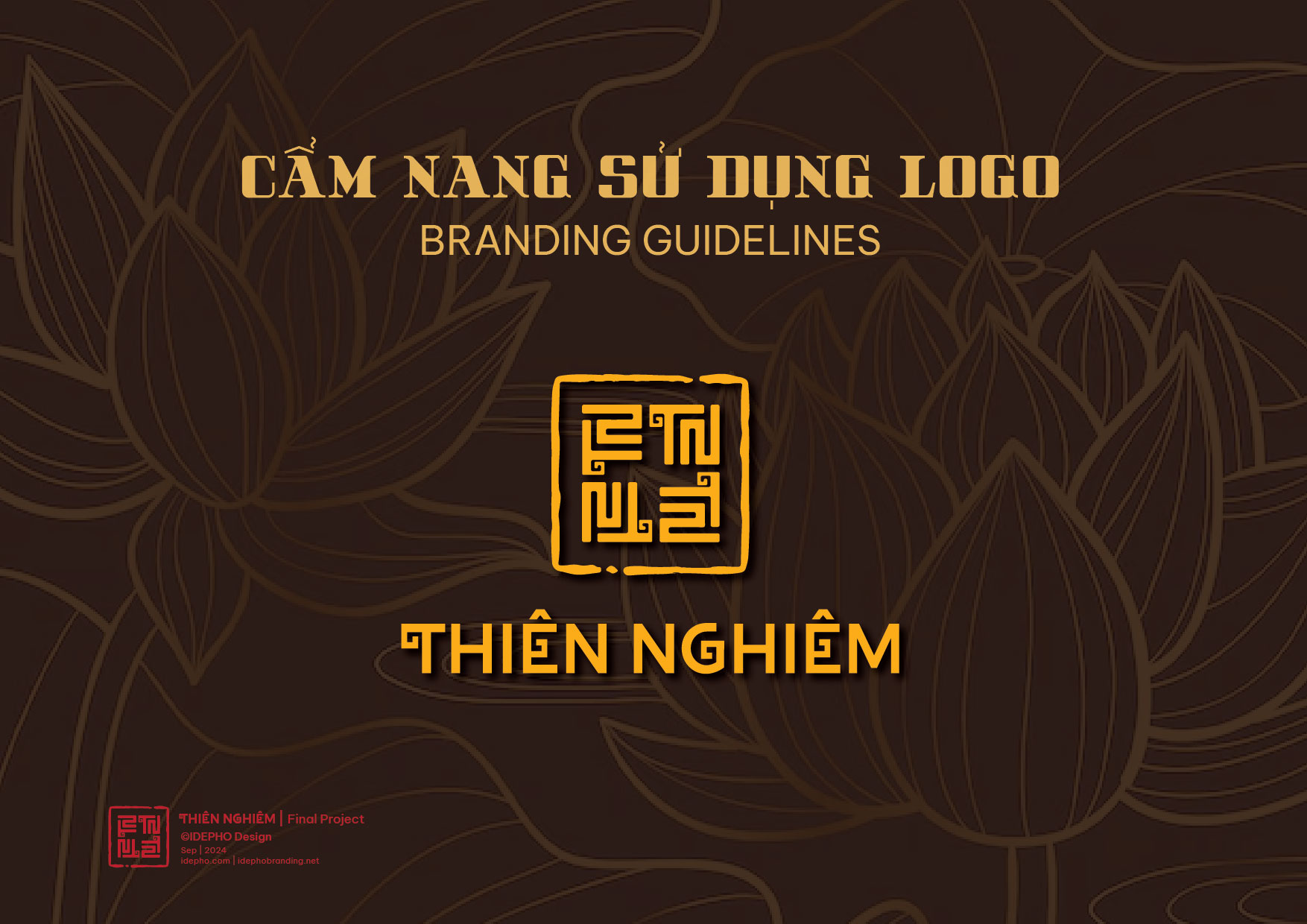 Thiết kế lo go Thiên Nghiêm
