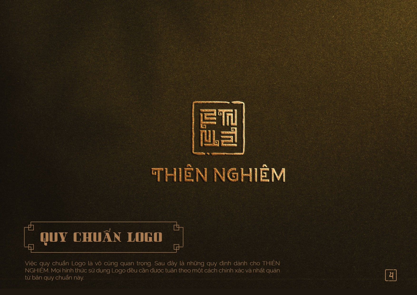 Thiết kế lo go Thiên Nghiêm