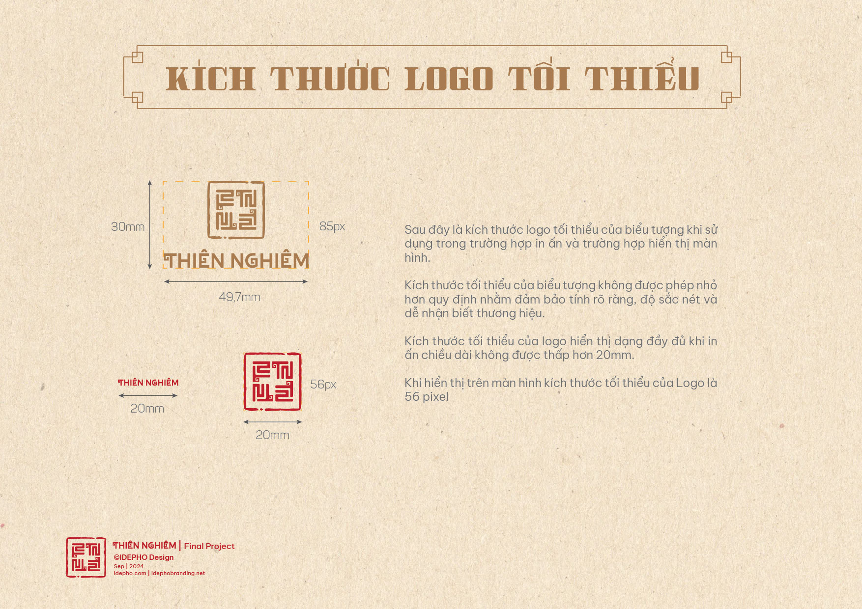 Thiết kế lo go Thiên Nghiêm