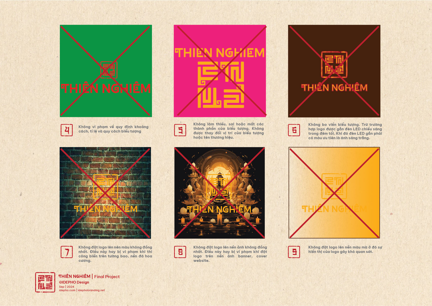 Thiết kế lo go Thiên Nghiêm