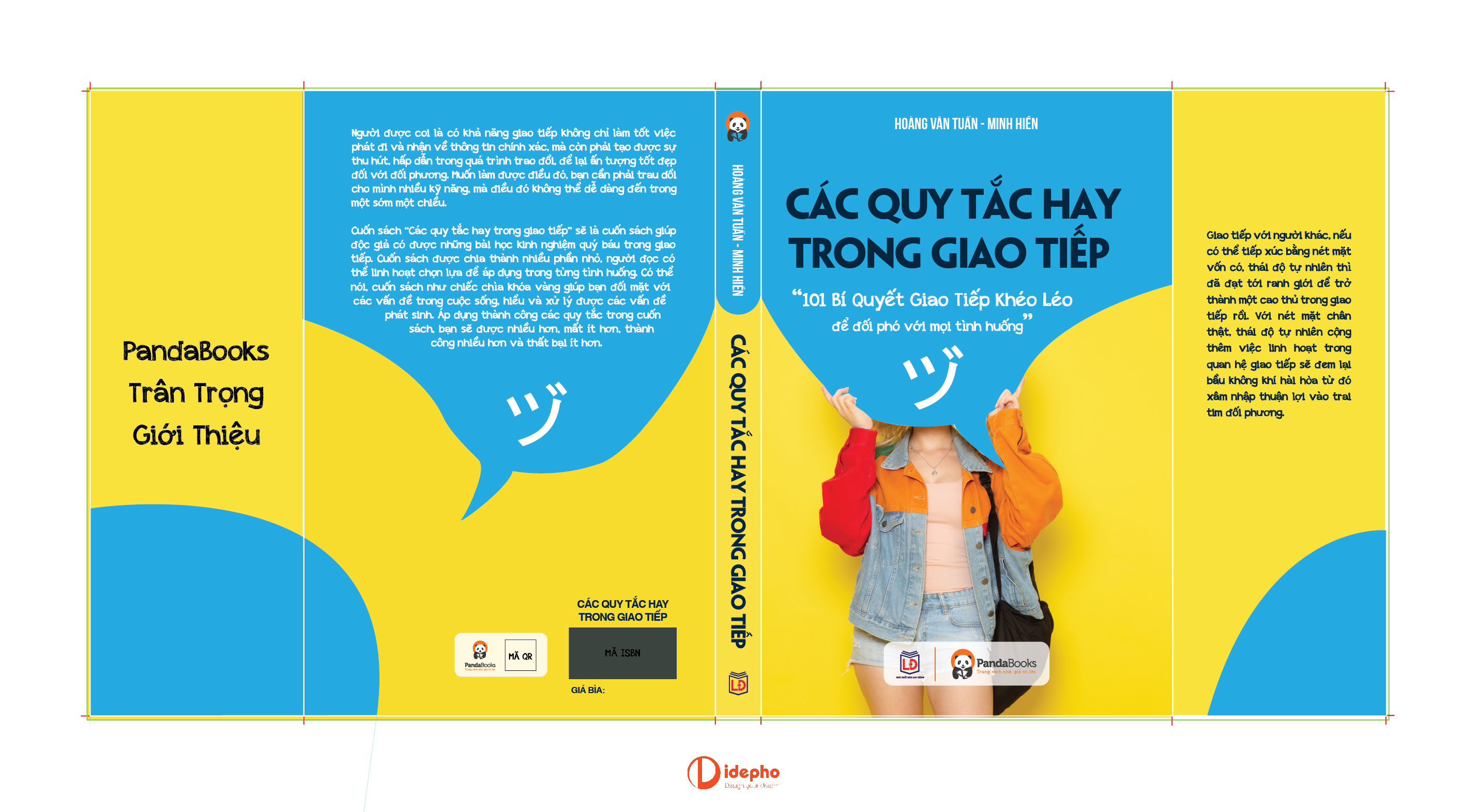 thiết kế bìa sách giao tiếp