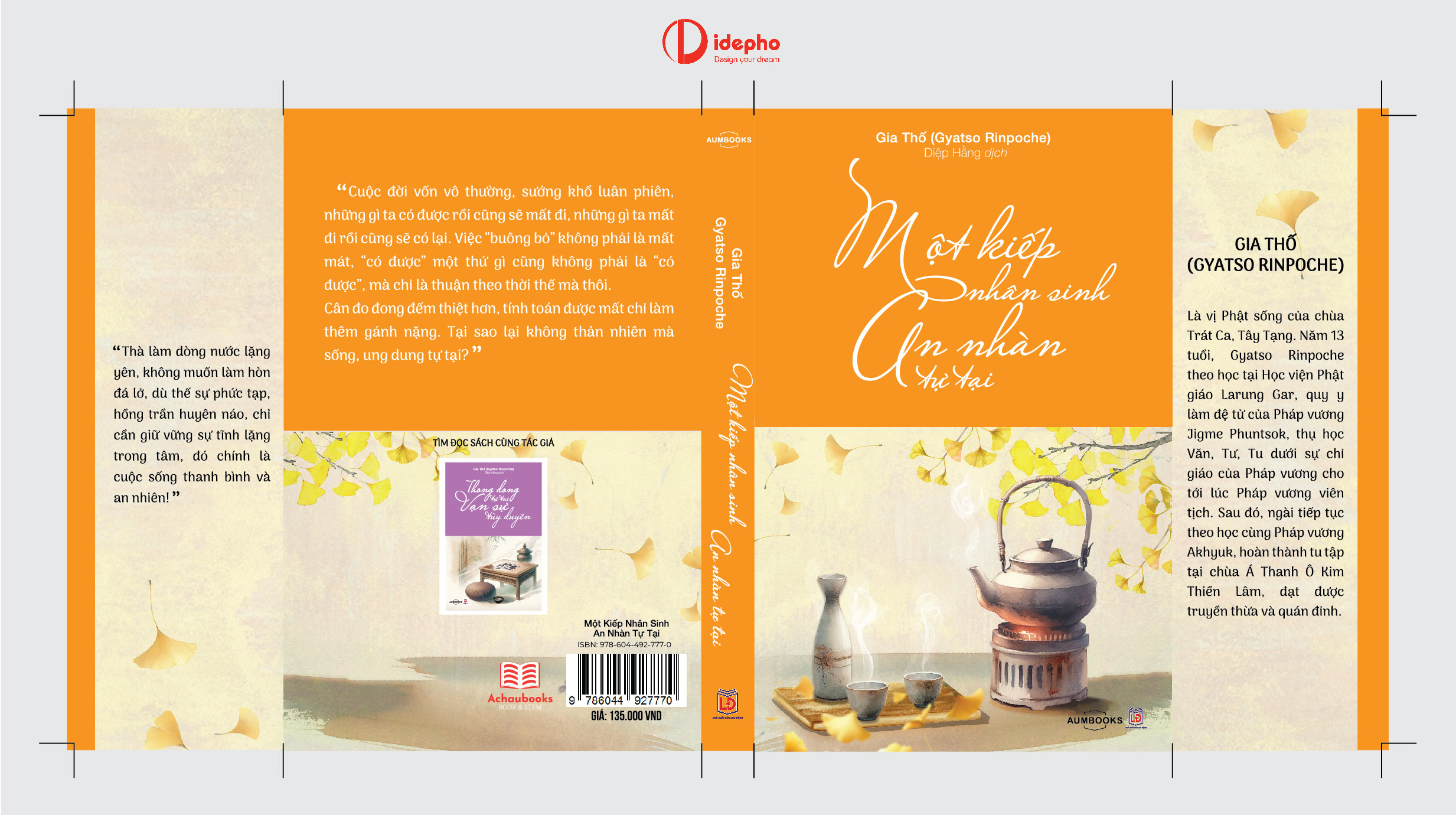 một kiếp nhân sinh layout bìa