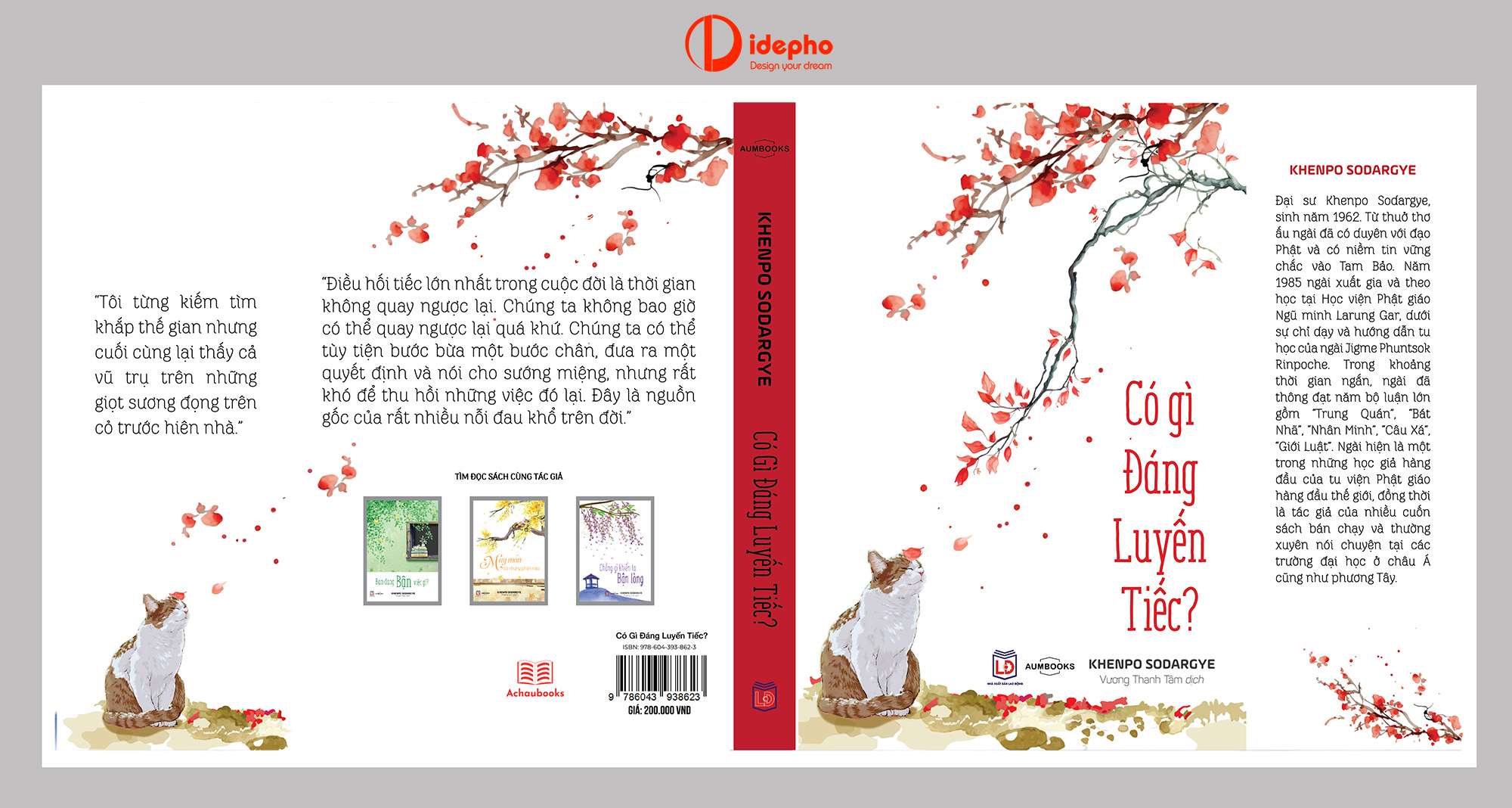 Thiết kế bìa sách Có gì đáng luyến tiếc