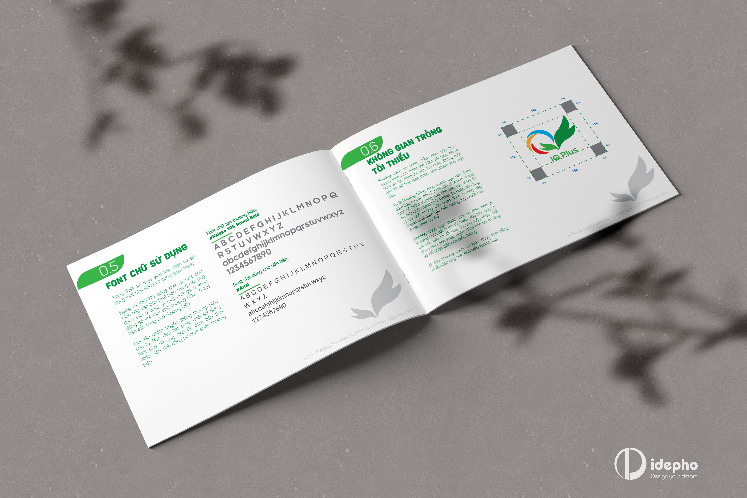 logo mầm non IQ plus