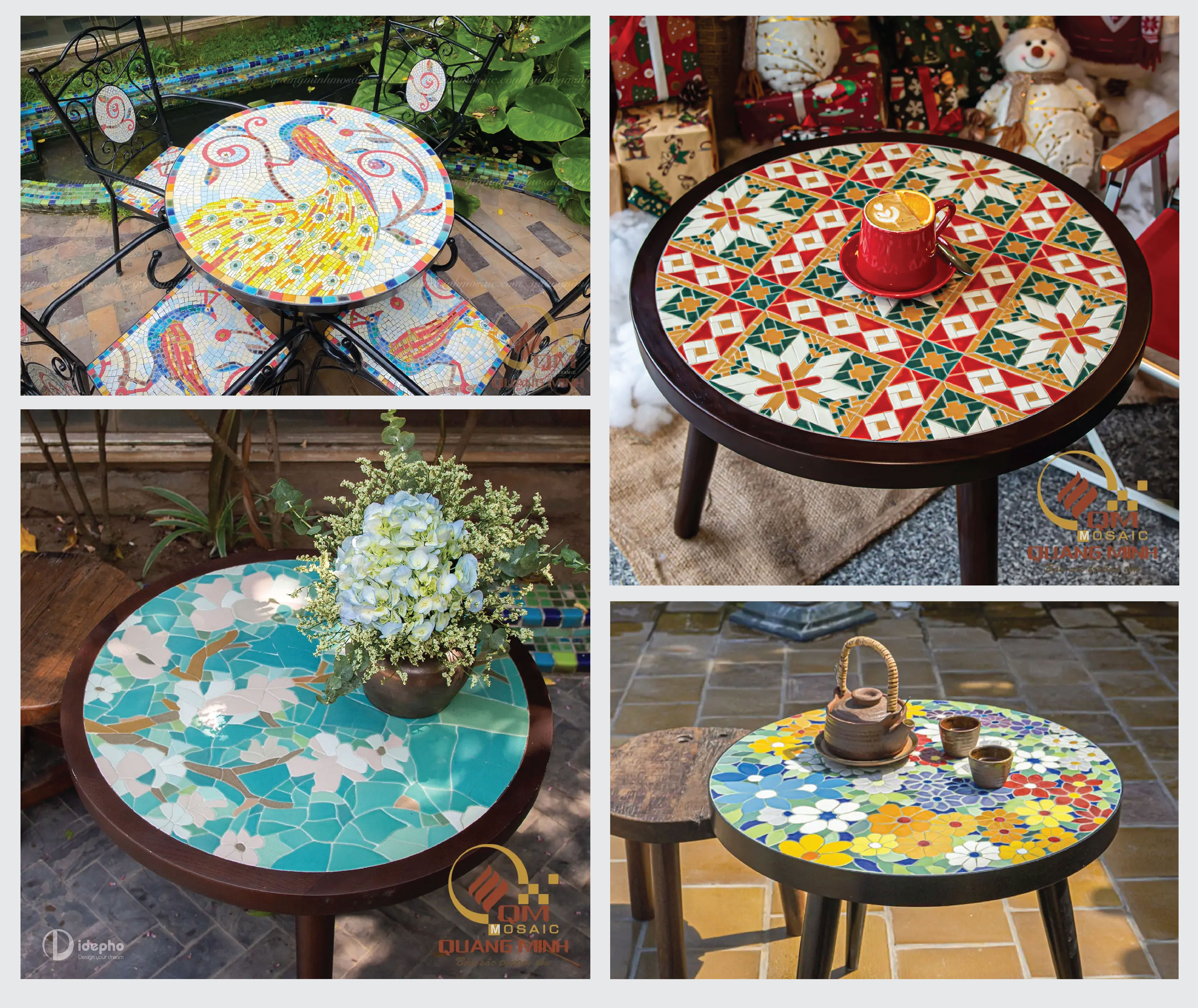 thương hiệu gốm cao cấp bát tràng QMosaic