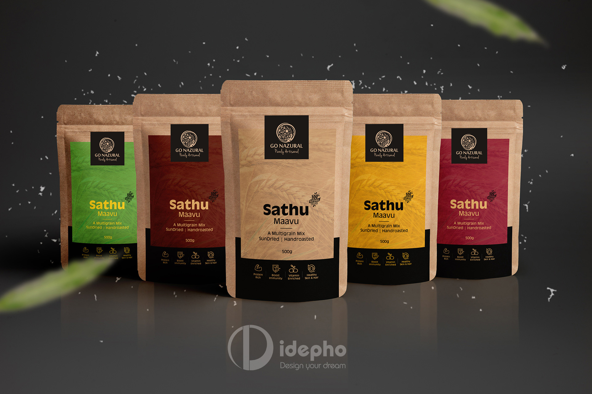 thiết kế bao bì cao cấp idepho