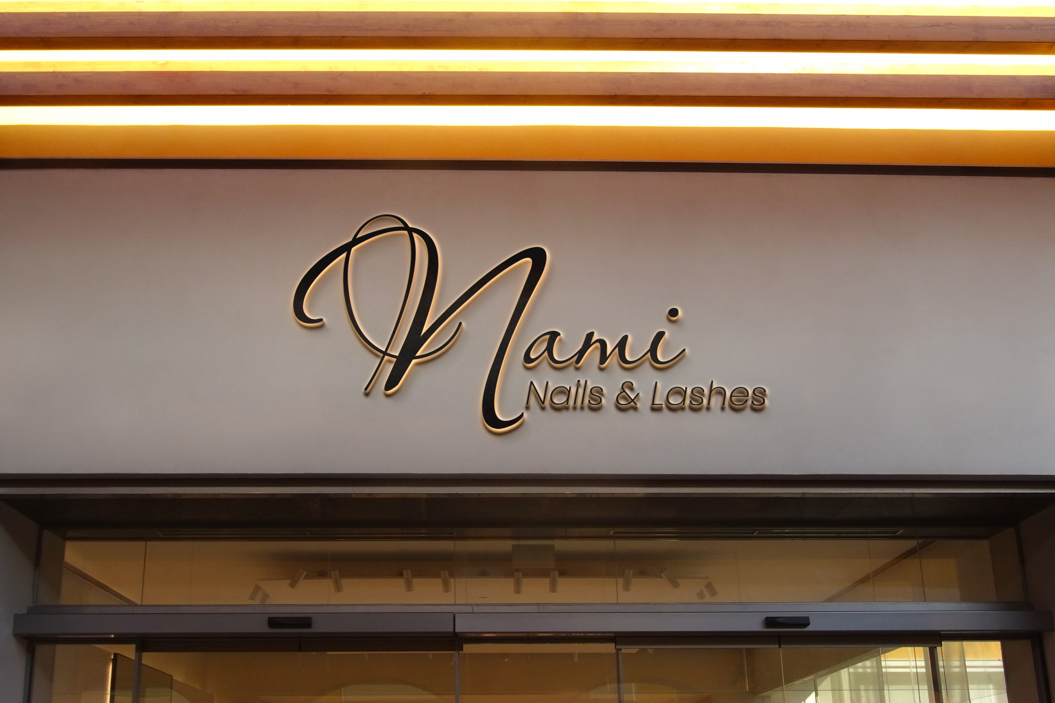 logo nami nails and lashes