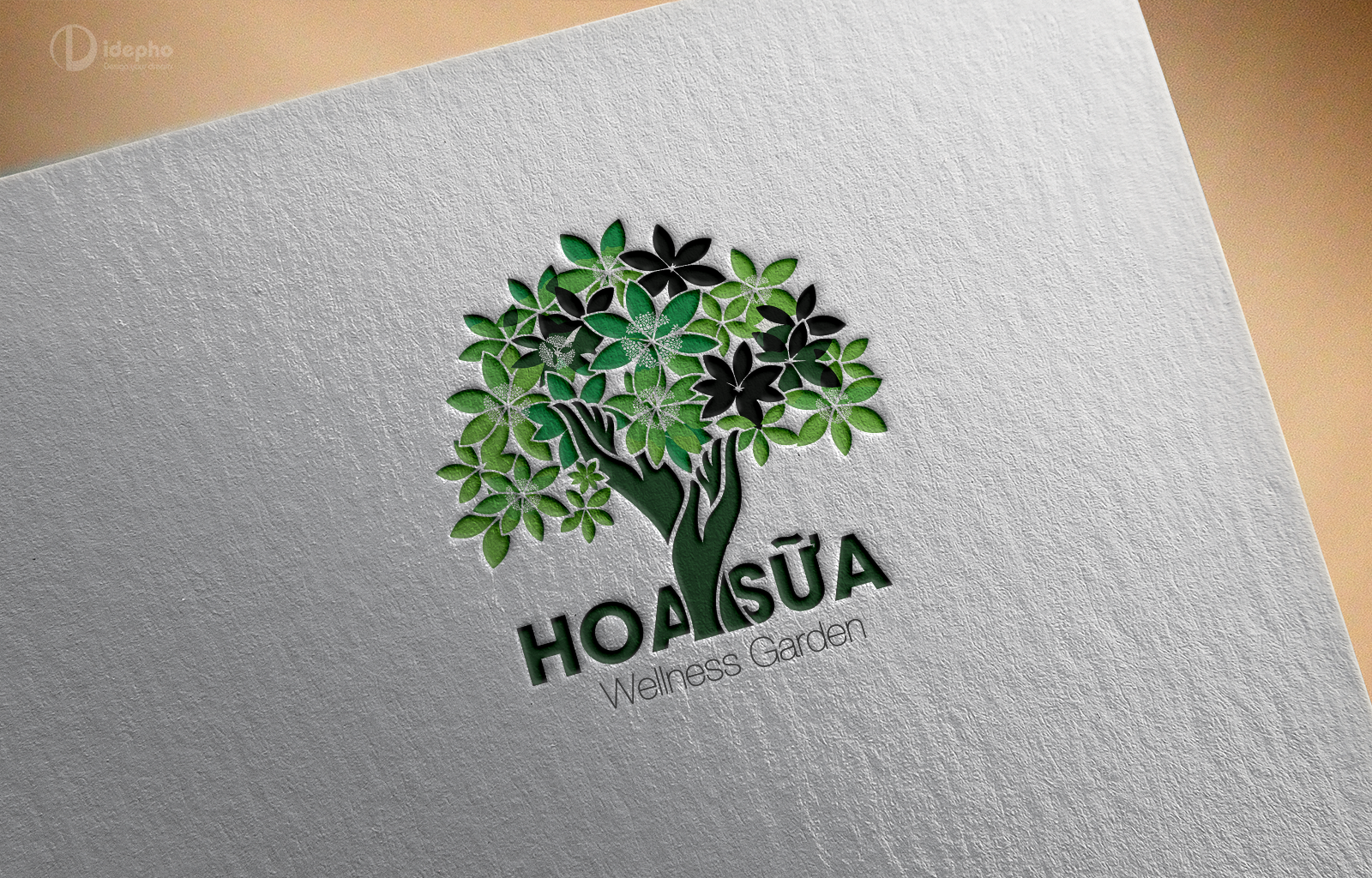 logo hoa sữa idepho