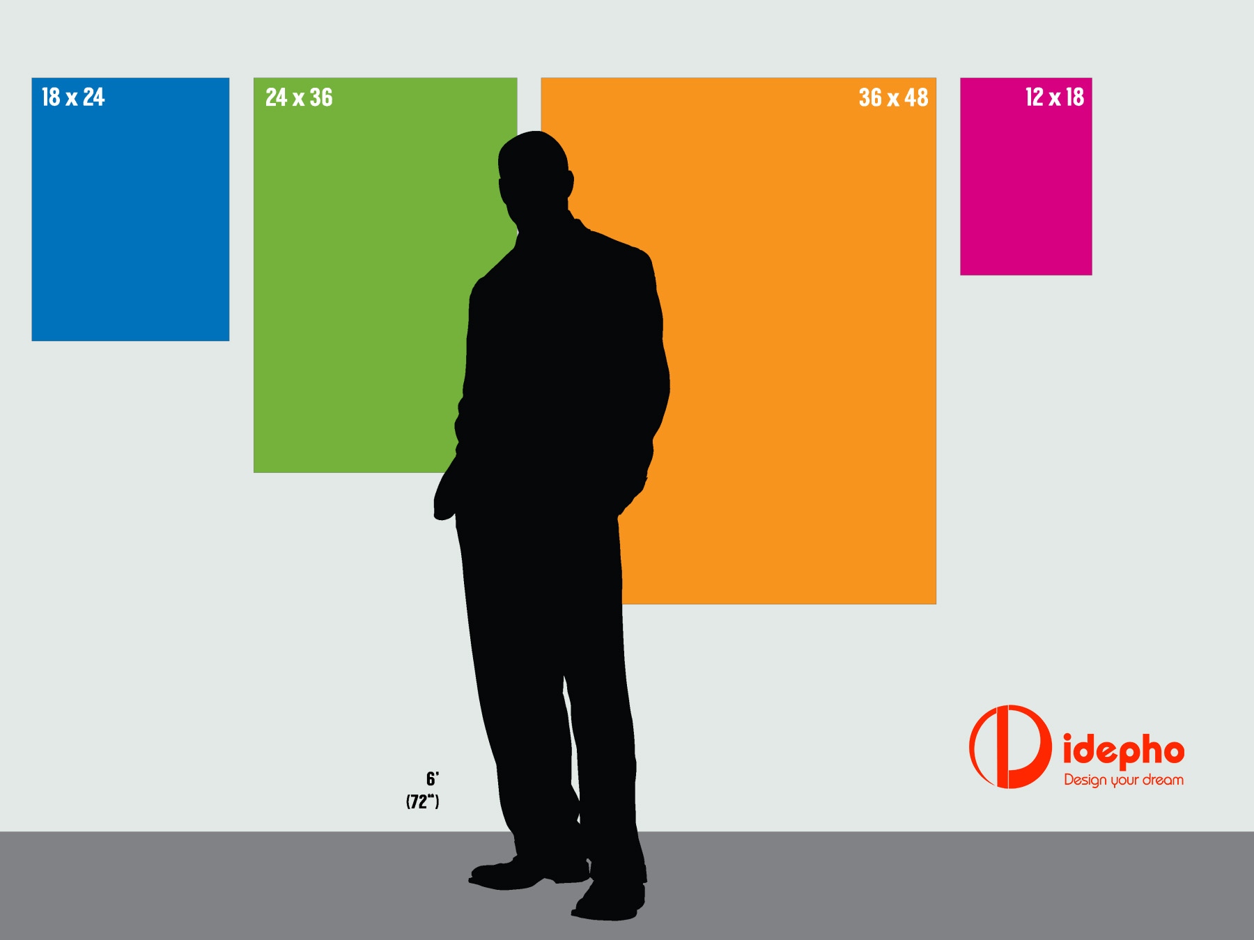 kích thước trong thiết kế in ấn