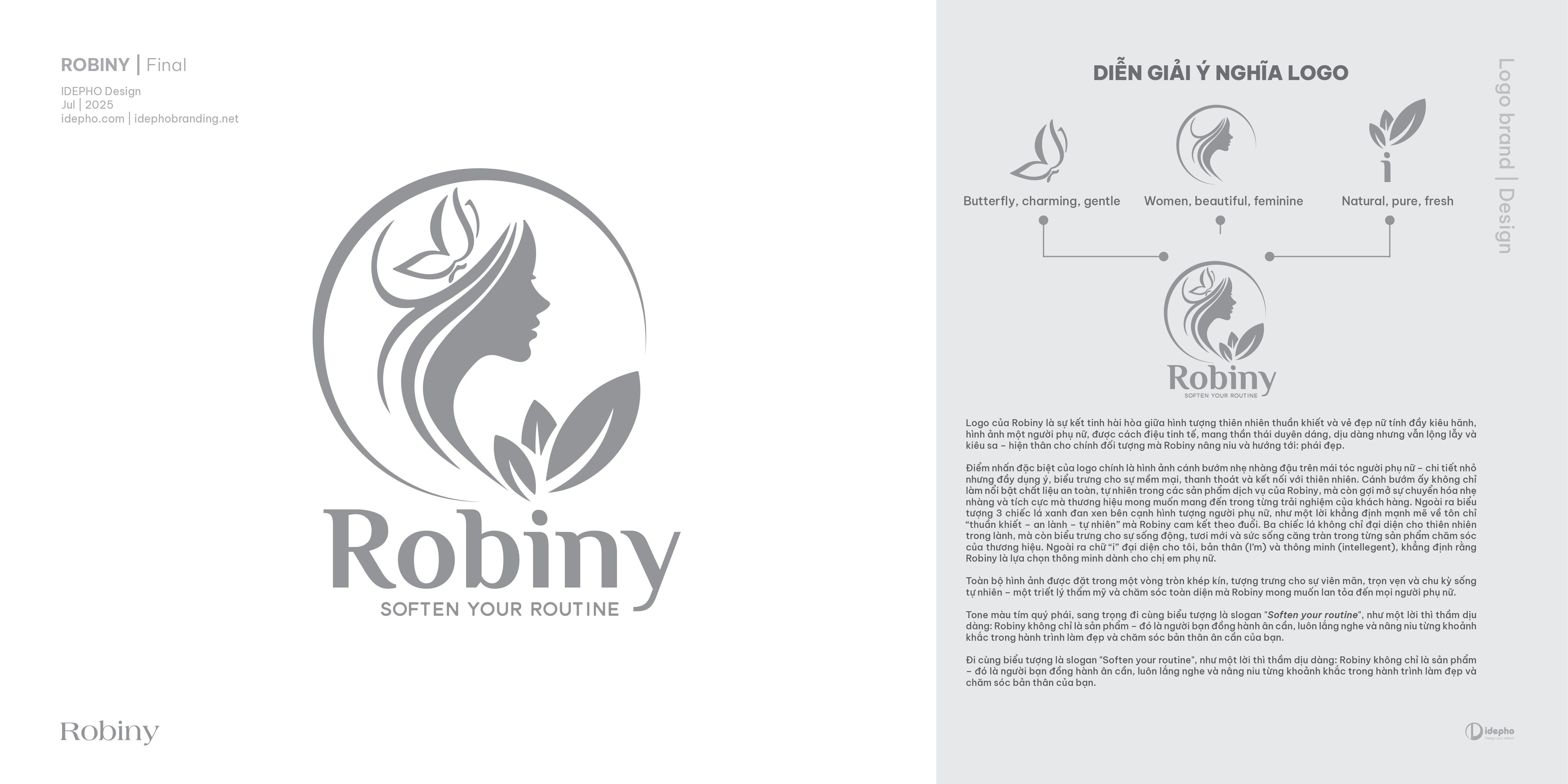 thiet ke logo robiny