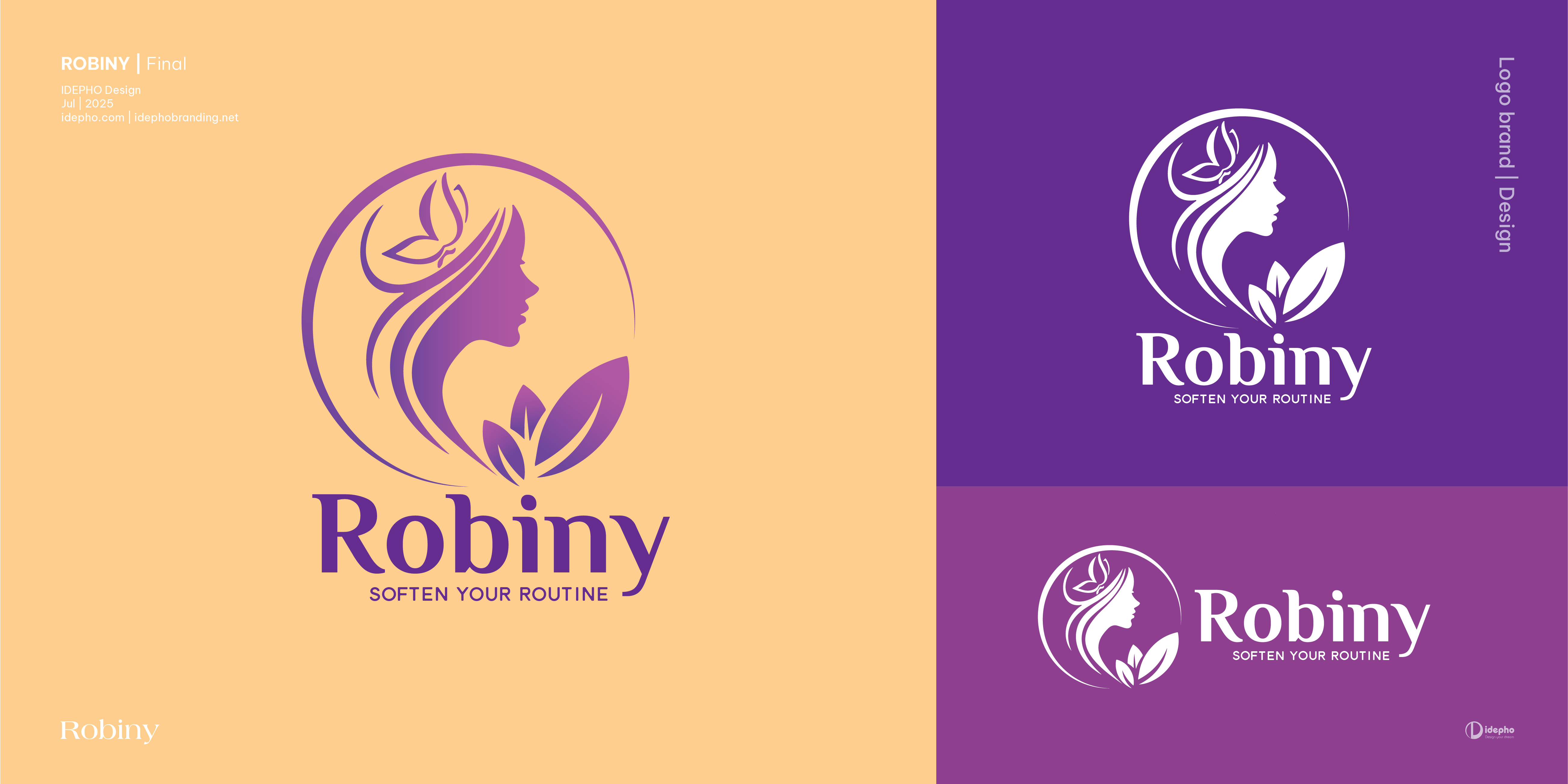 thiet ke logo robiny