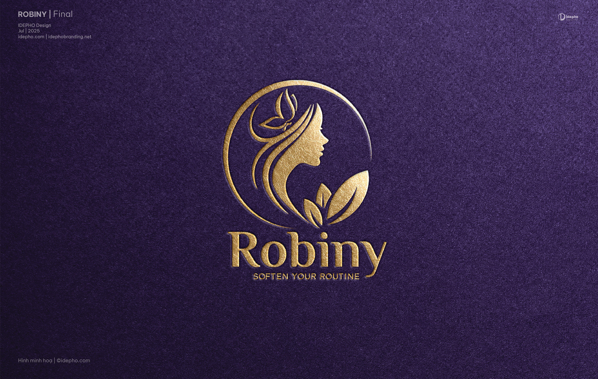 thiet ke logo robiny